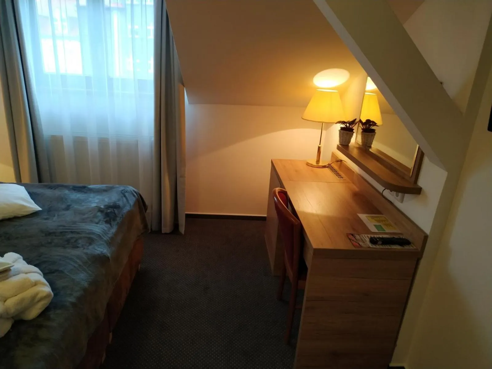 Bed in Wellness Hotel Anna Nejdek