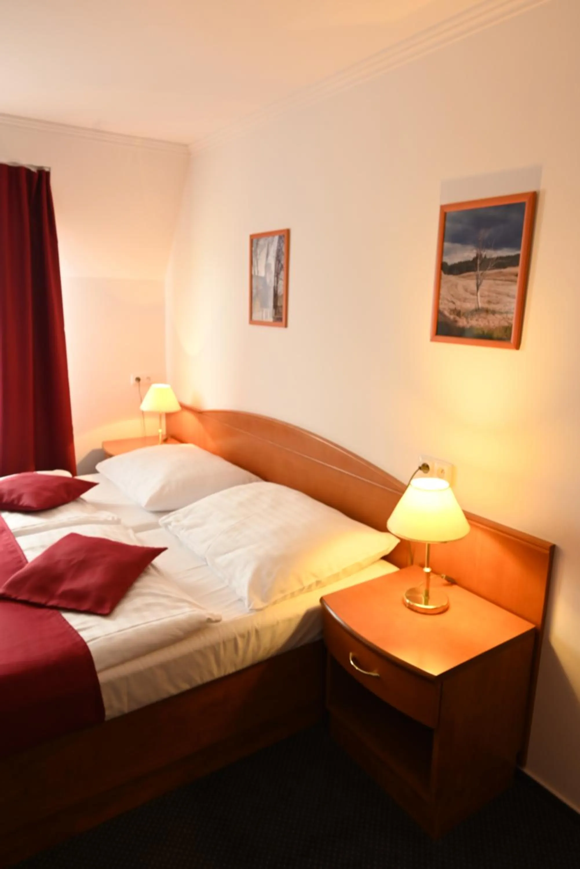 Bed in Wellness Hotel Anna Nejdek