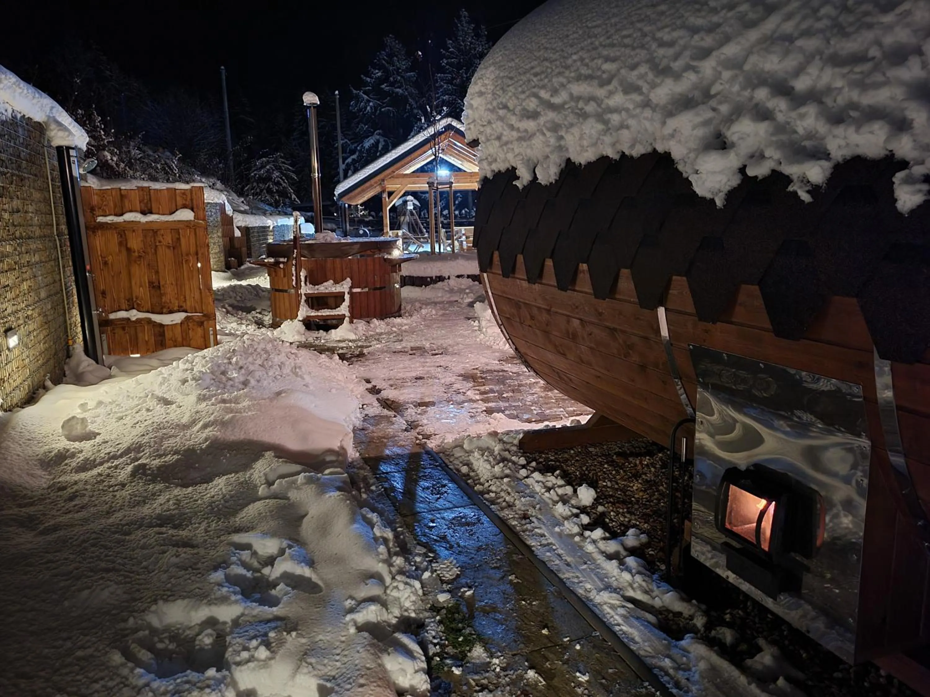 Winter in Chata U dědka