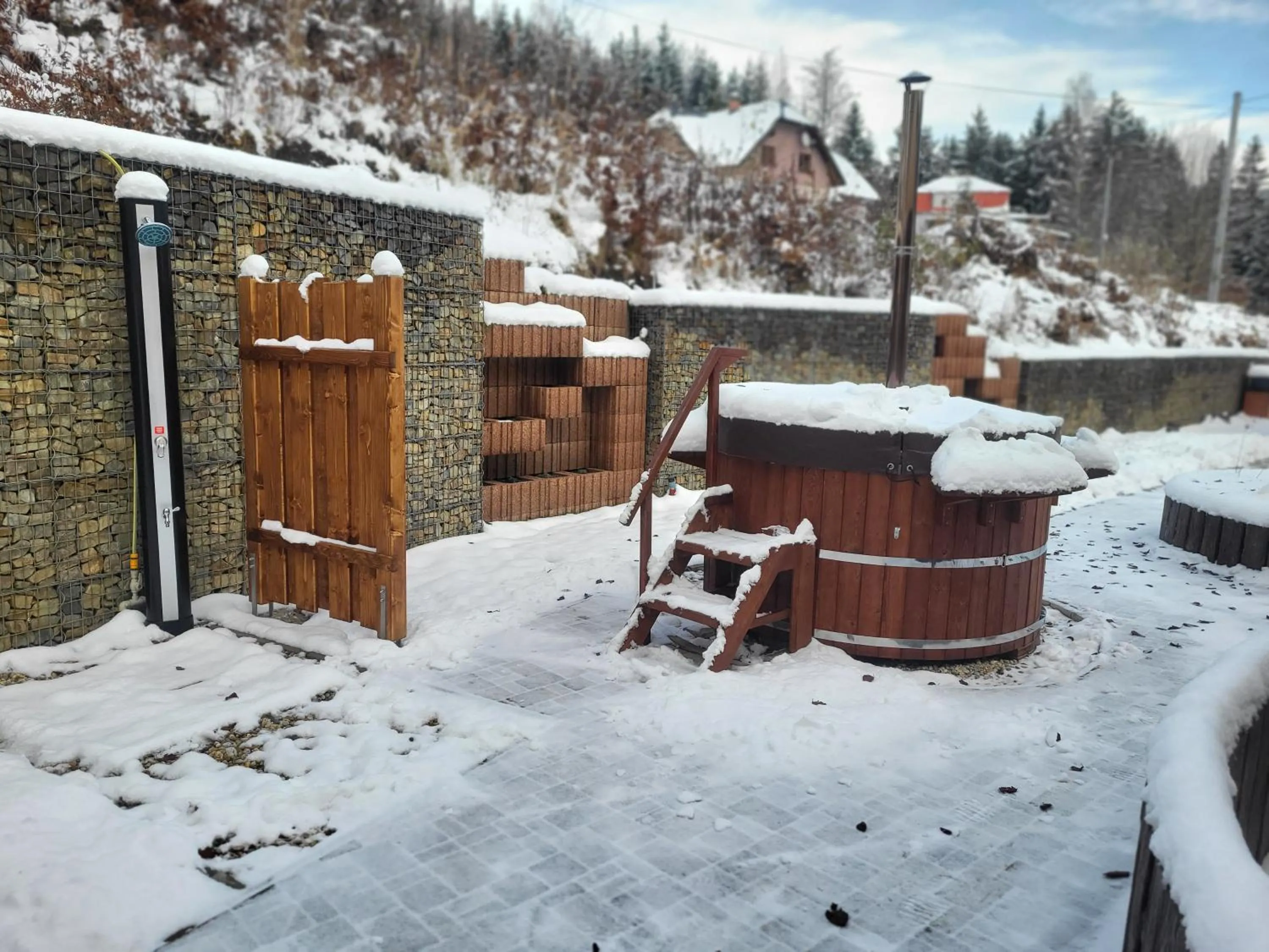 Winter in Chata U dědka