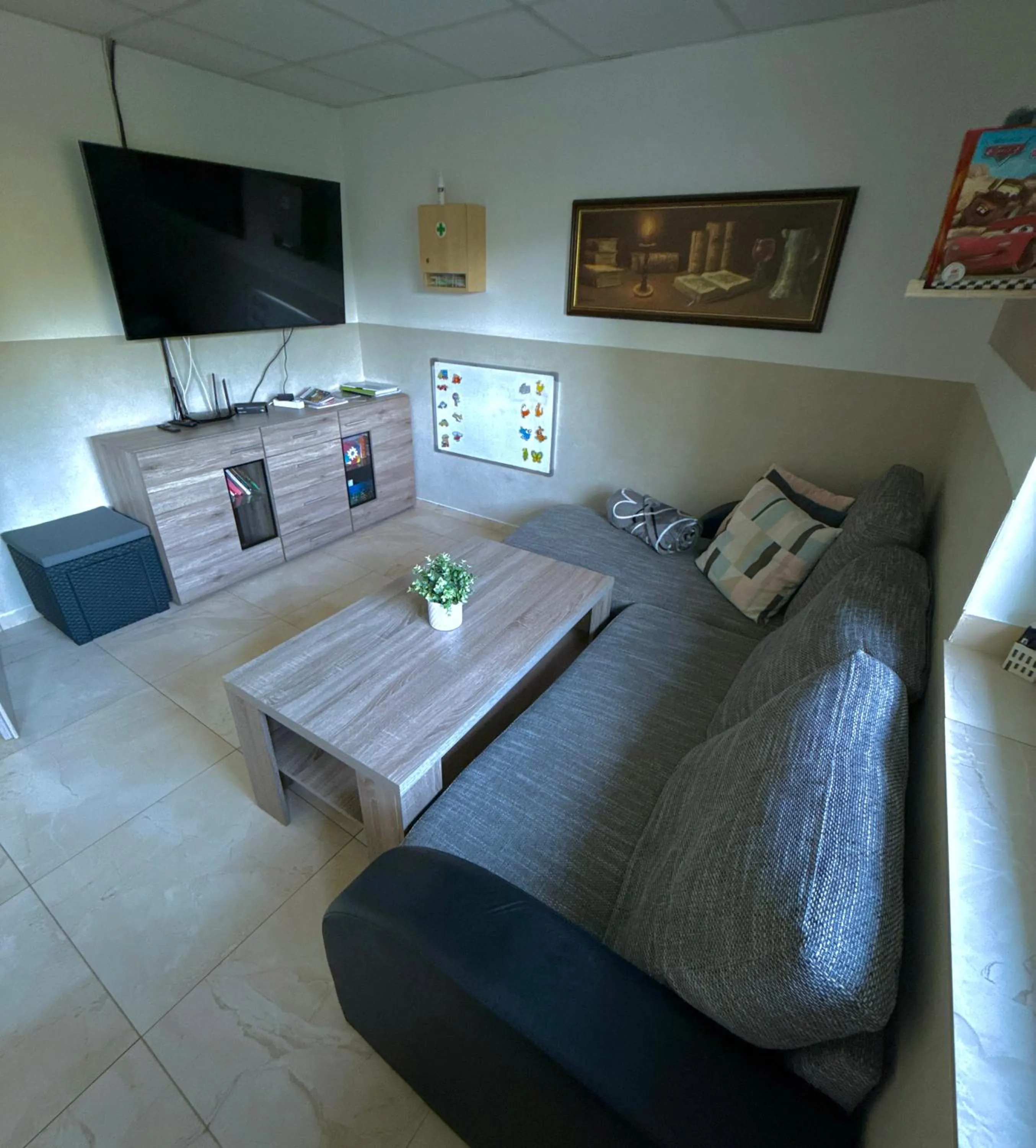 Communal lounge/ TV room in Chata U dědka