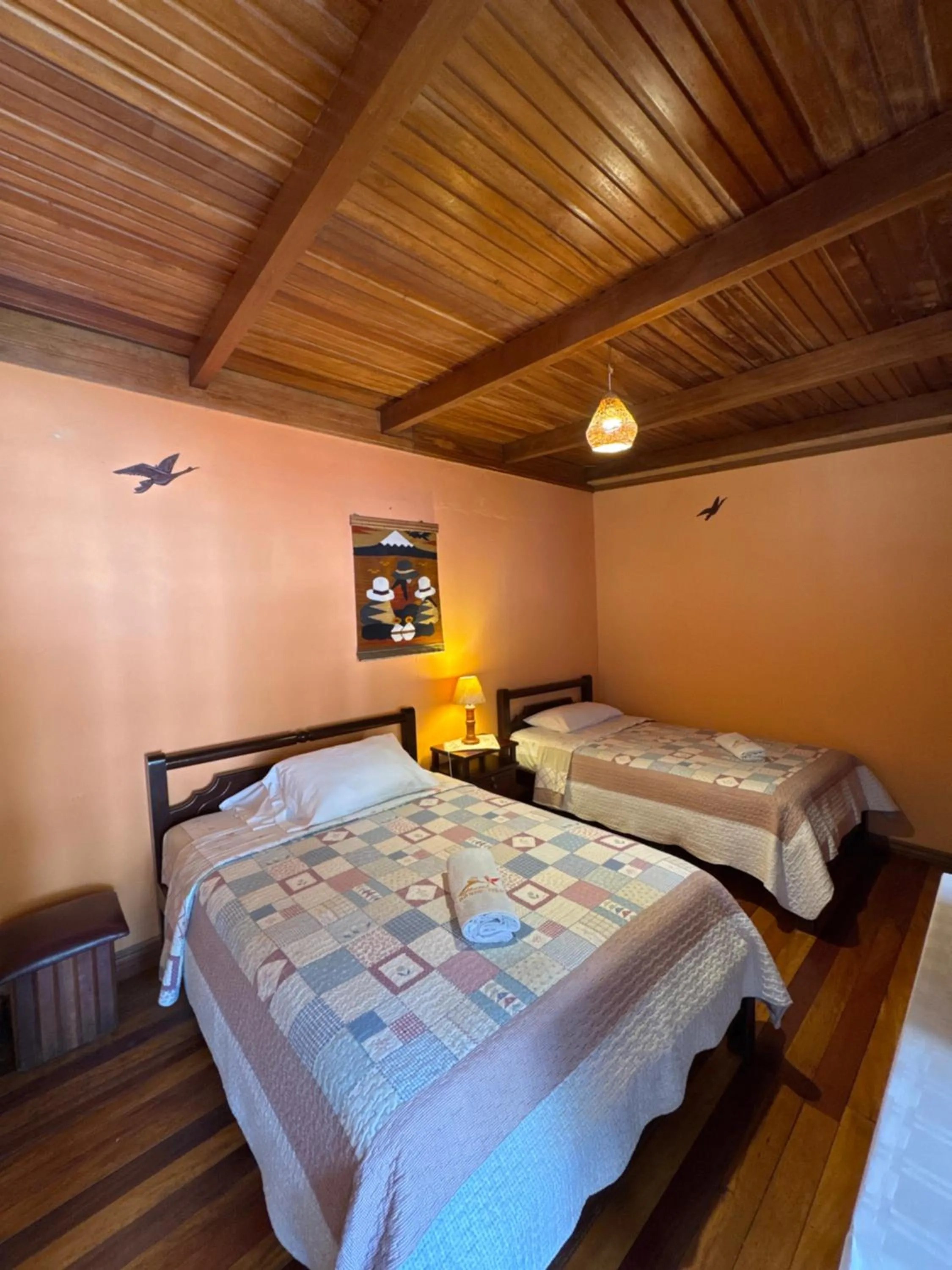 Bed in Hotel Donde Ivan