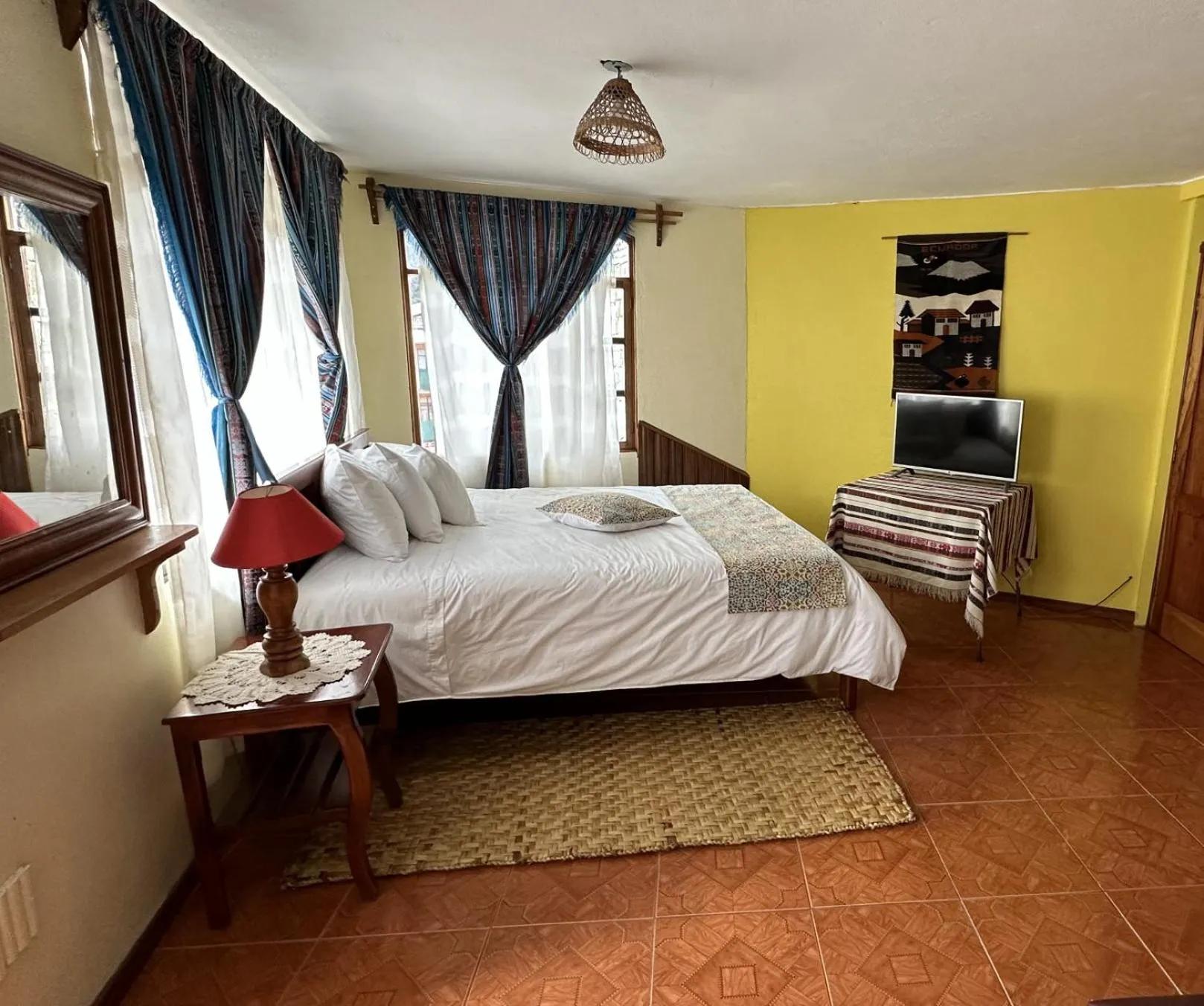 Bed in Hotel Donde Ivan