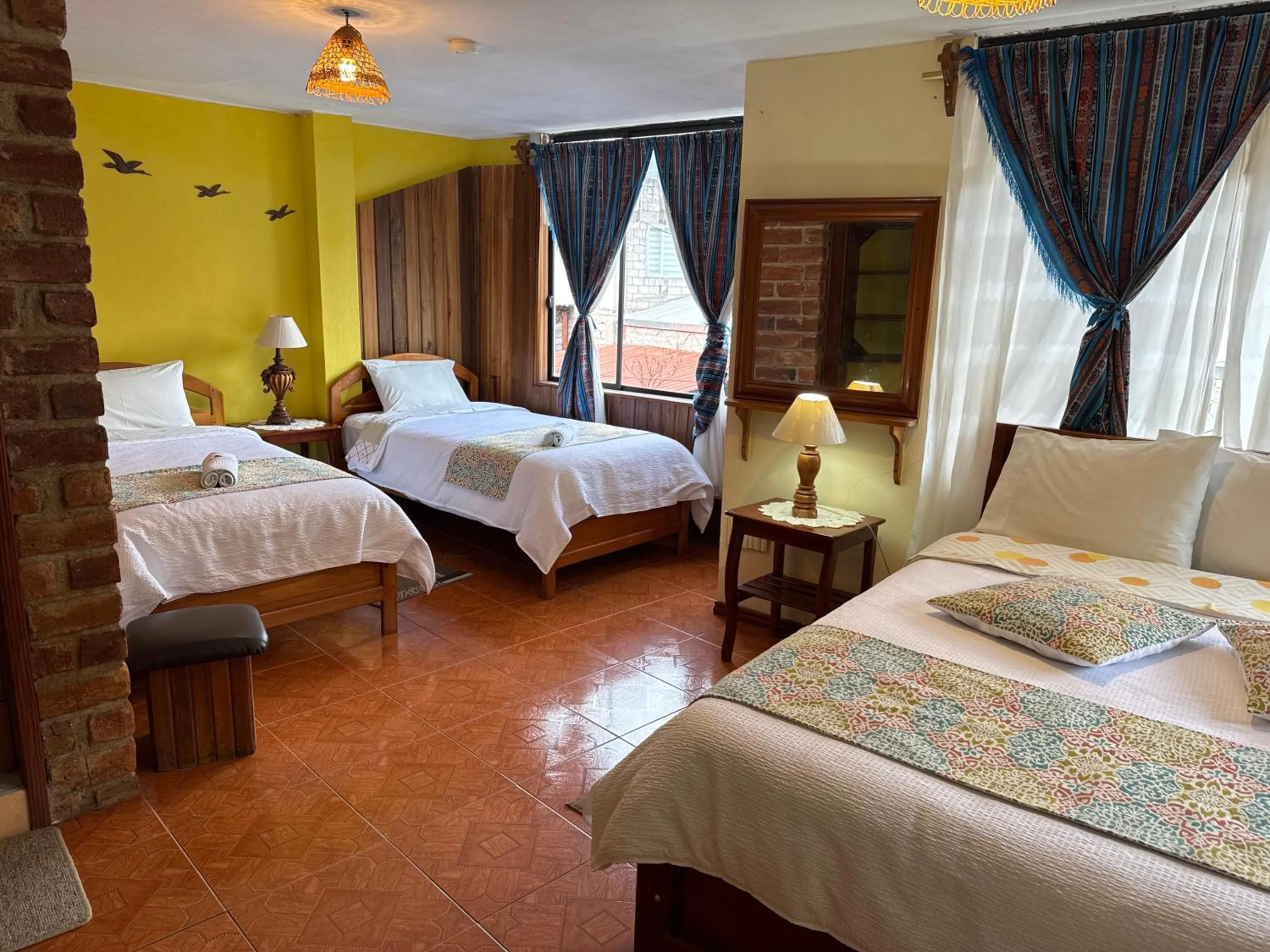 Bed in Hotel Donde Ivan