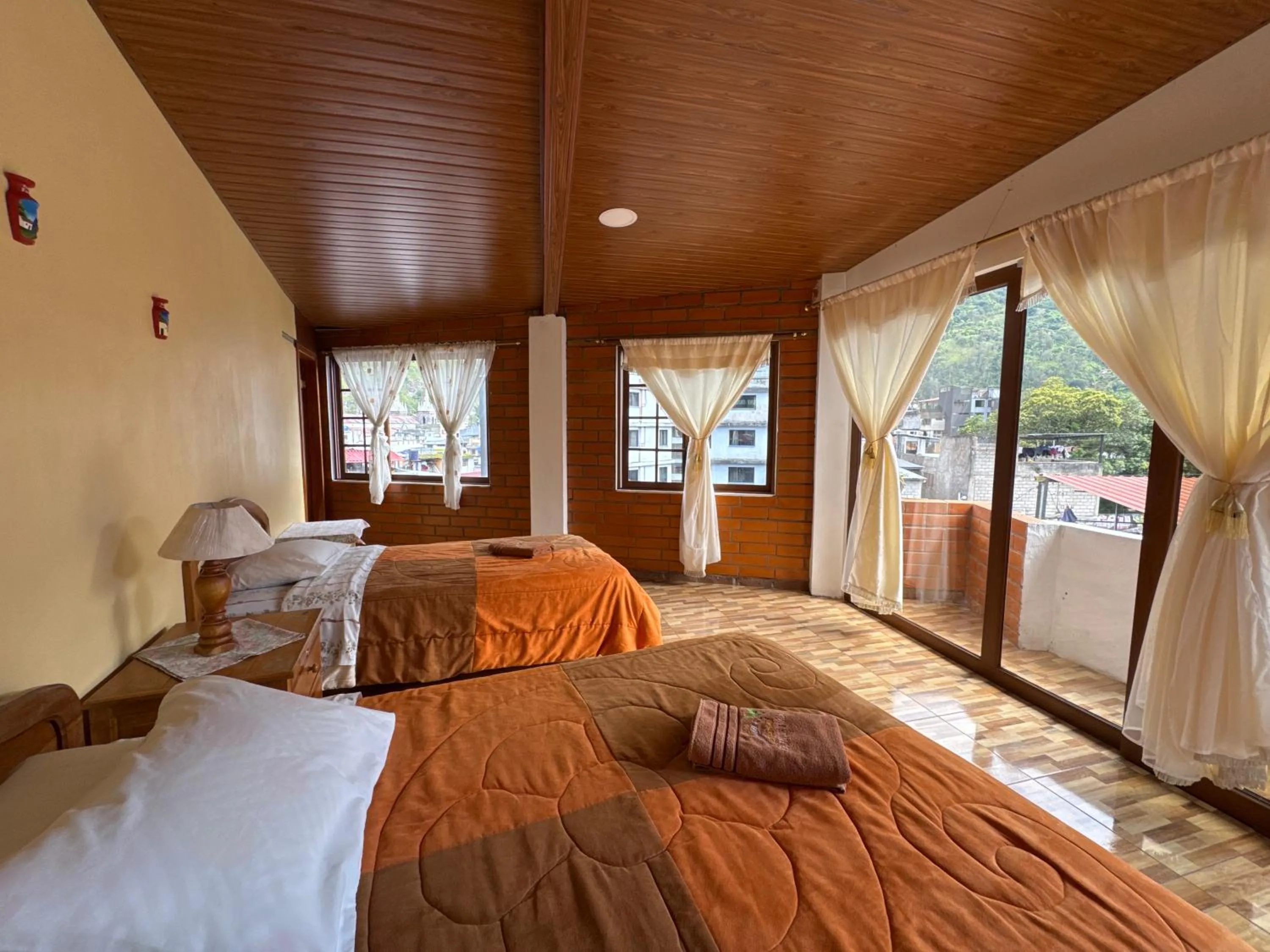 Bed in Hotel Donde Ivan