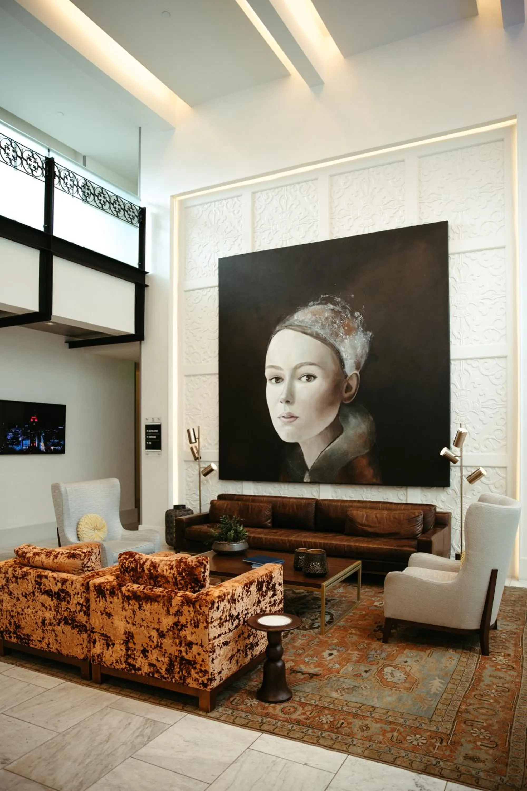 Lobby or reception in The Fontaine