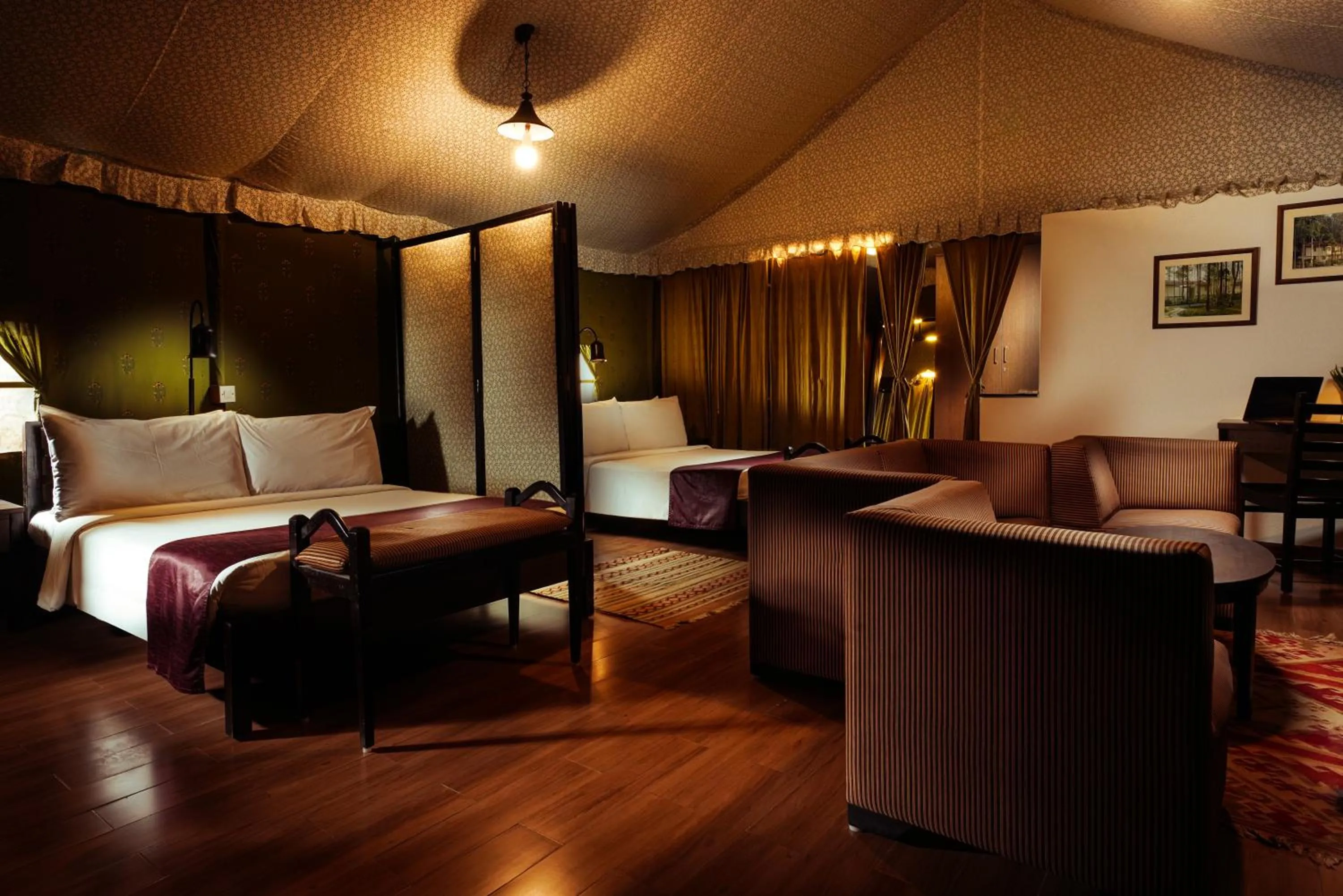 Bedroom, Bed in Olde Bangalore Resort and Wellness Center