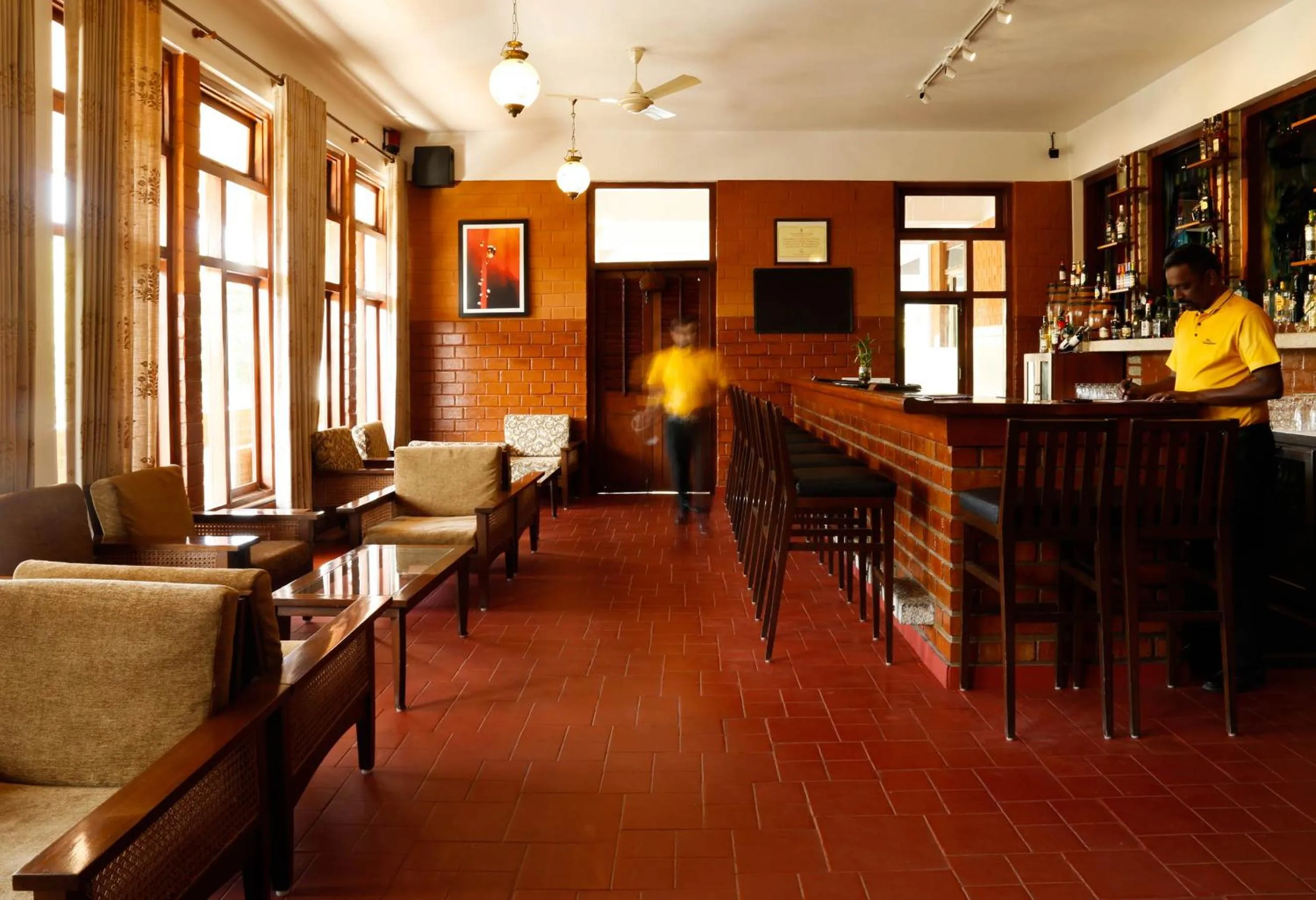 Lounge or bar in Olde Bangalore Resort and Wellness Center