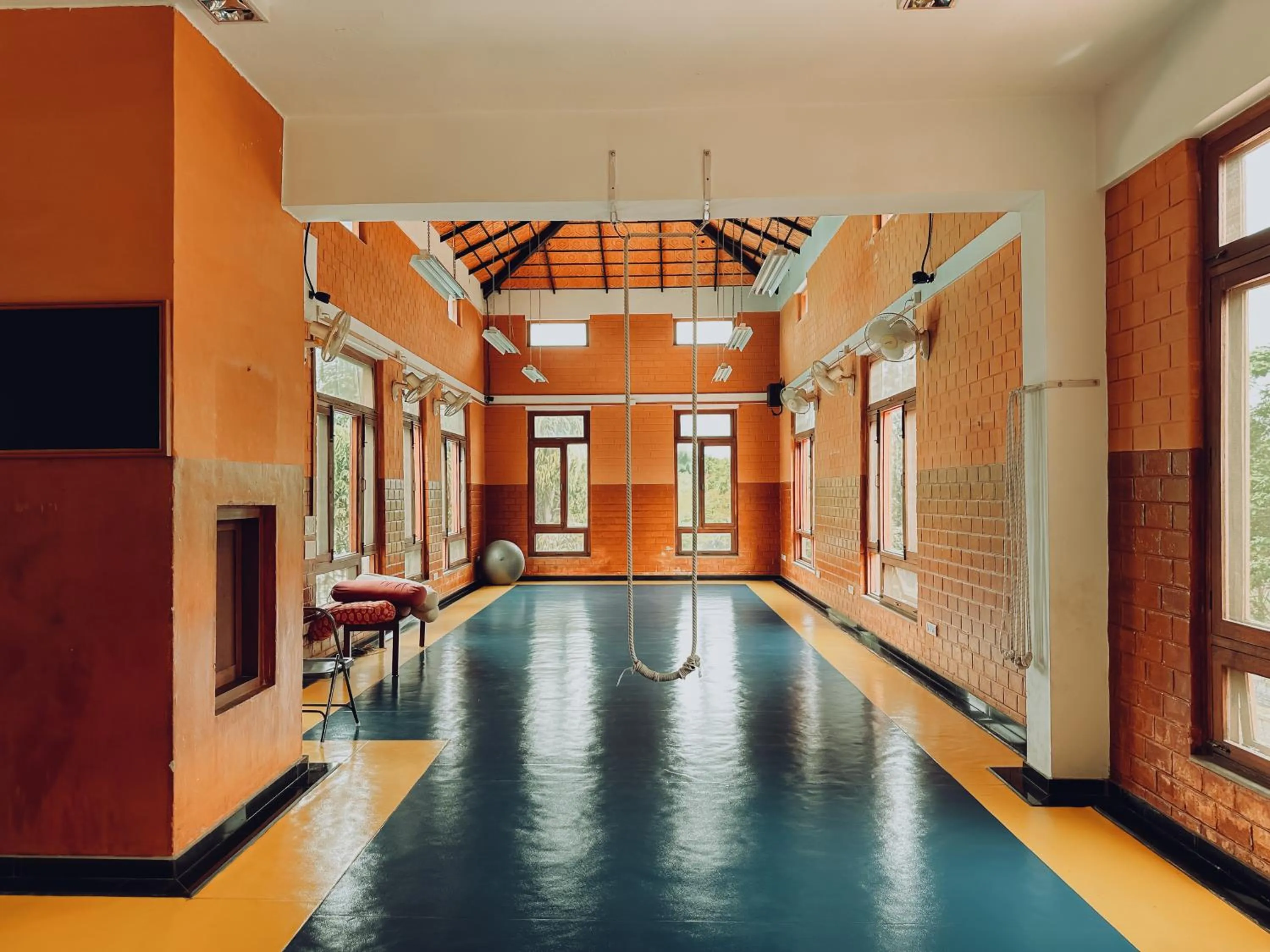 Fitness centre/facilities in Olde Bangalore Resort and Wellness Center