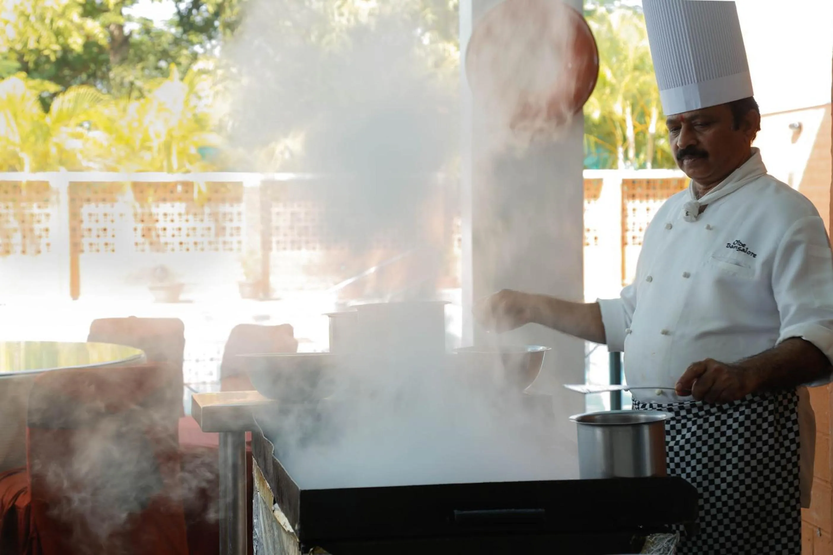 Restaurant/places to eat in Olde Bangalore Resort and Wellness Center