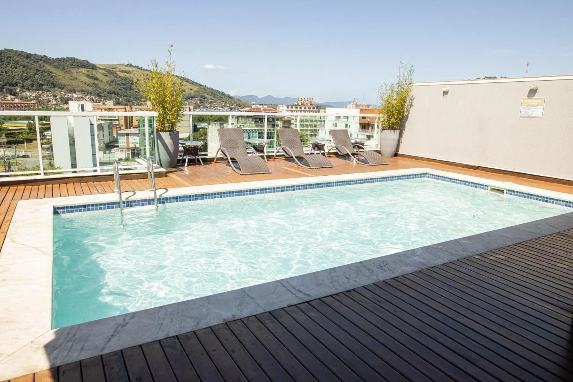 Swimming pool in Angra Beach Hotel