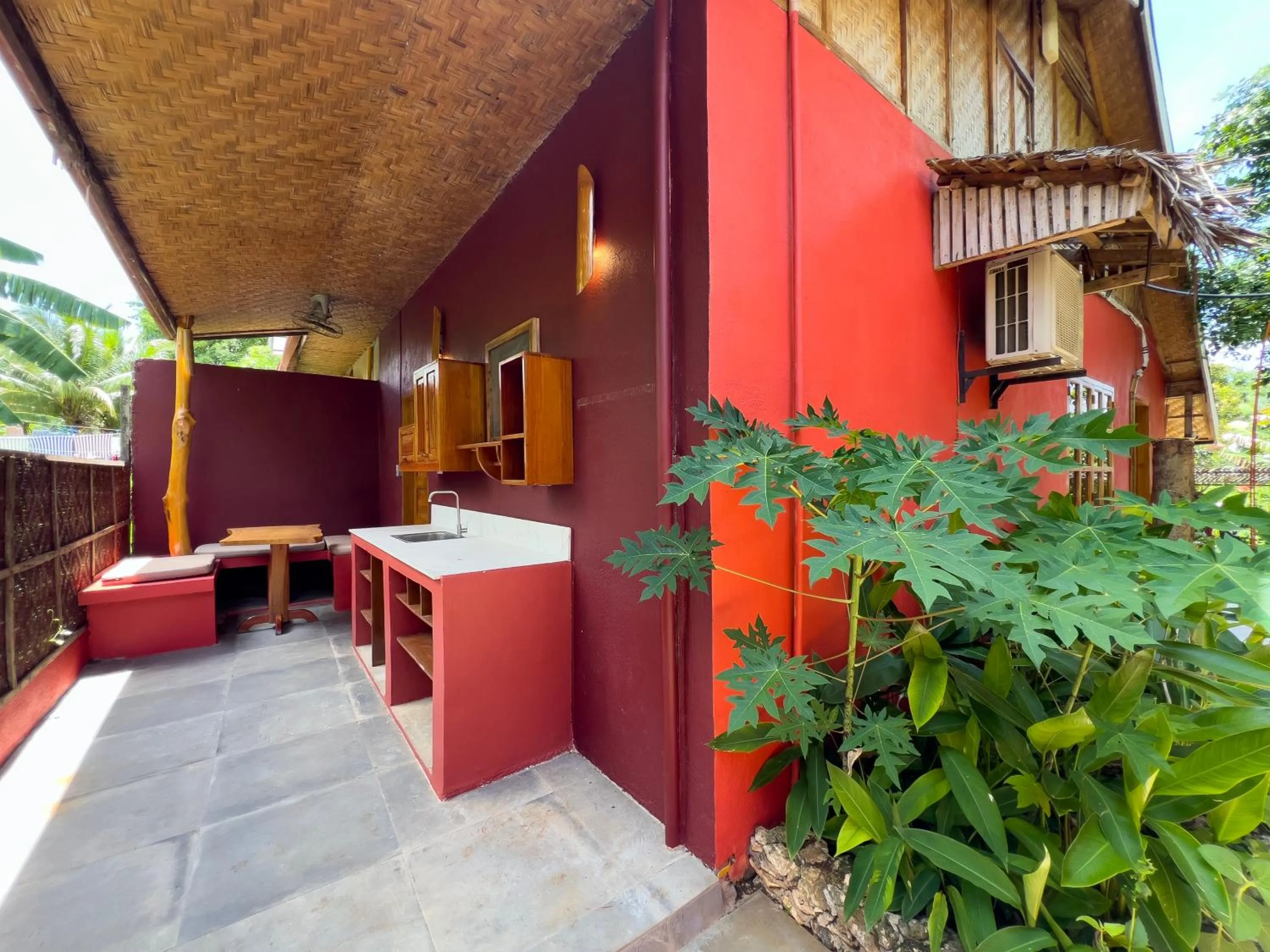 Patio in Nakabalo Guesthouse & Restaurant