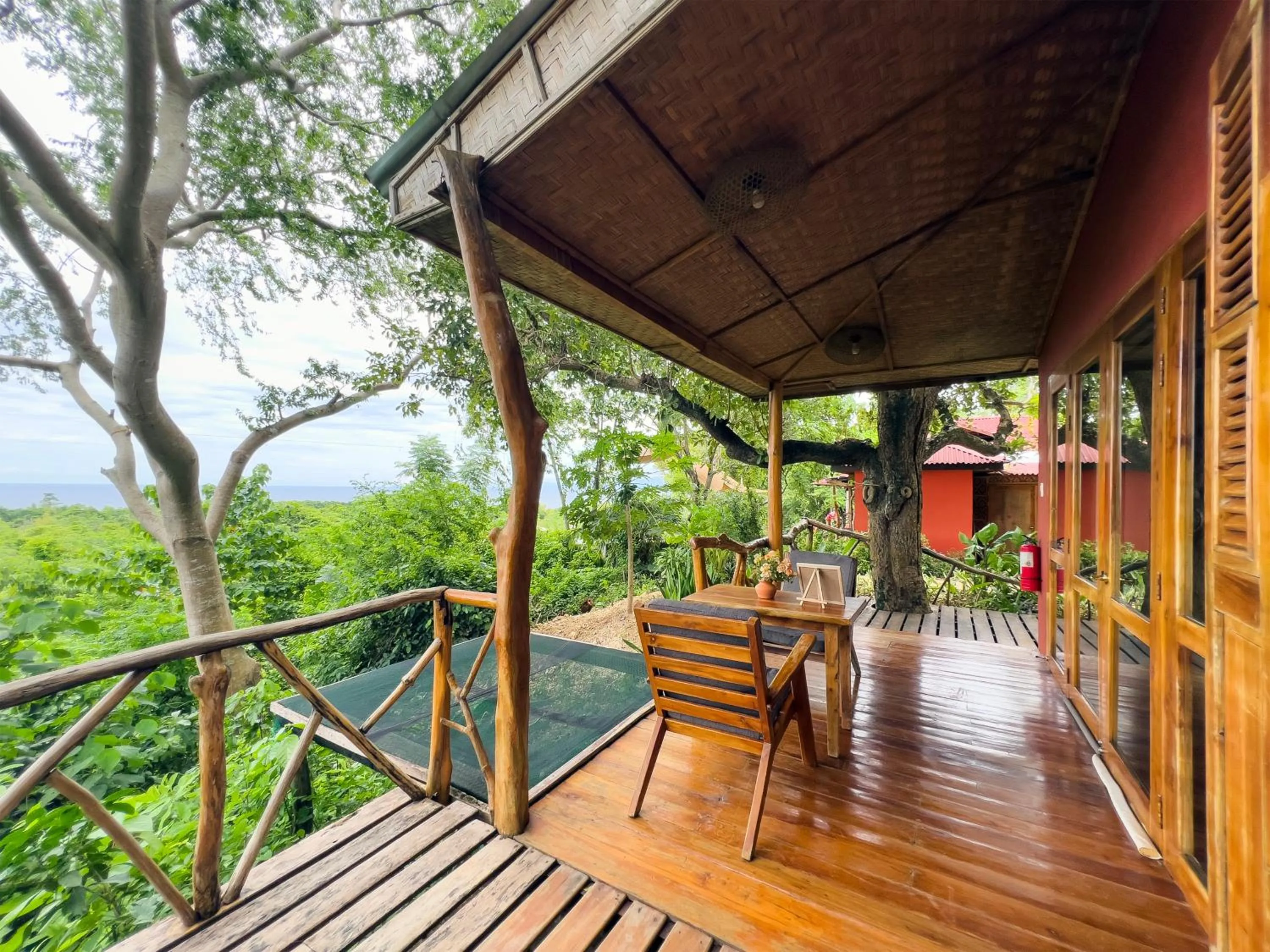 Patio in Nakabalo Guesthouse & Restaurant