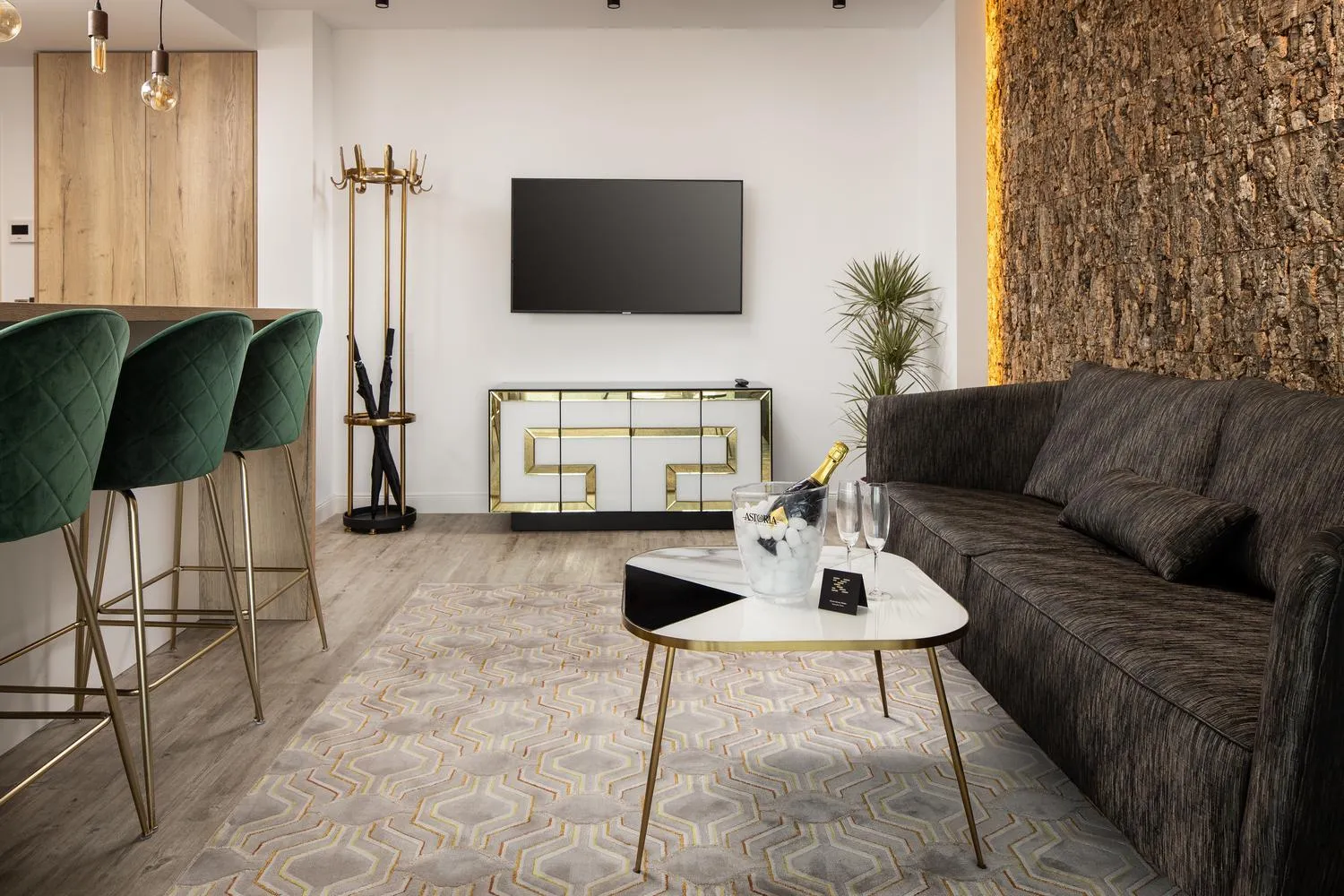 Living room in The Alley by Kanopian