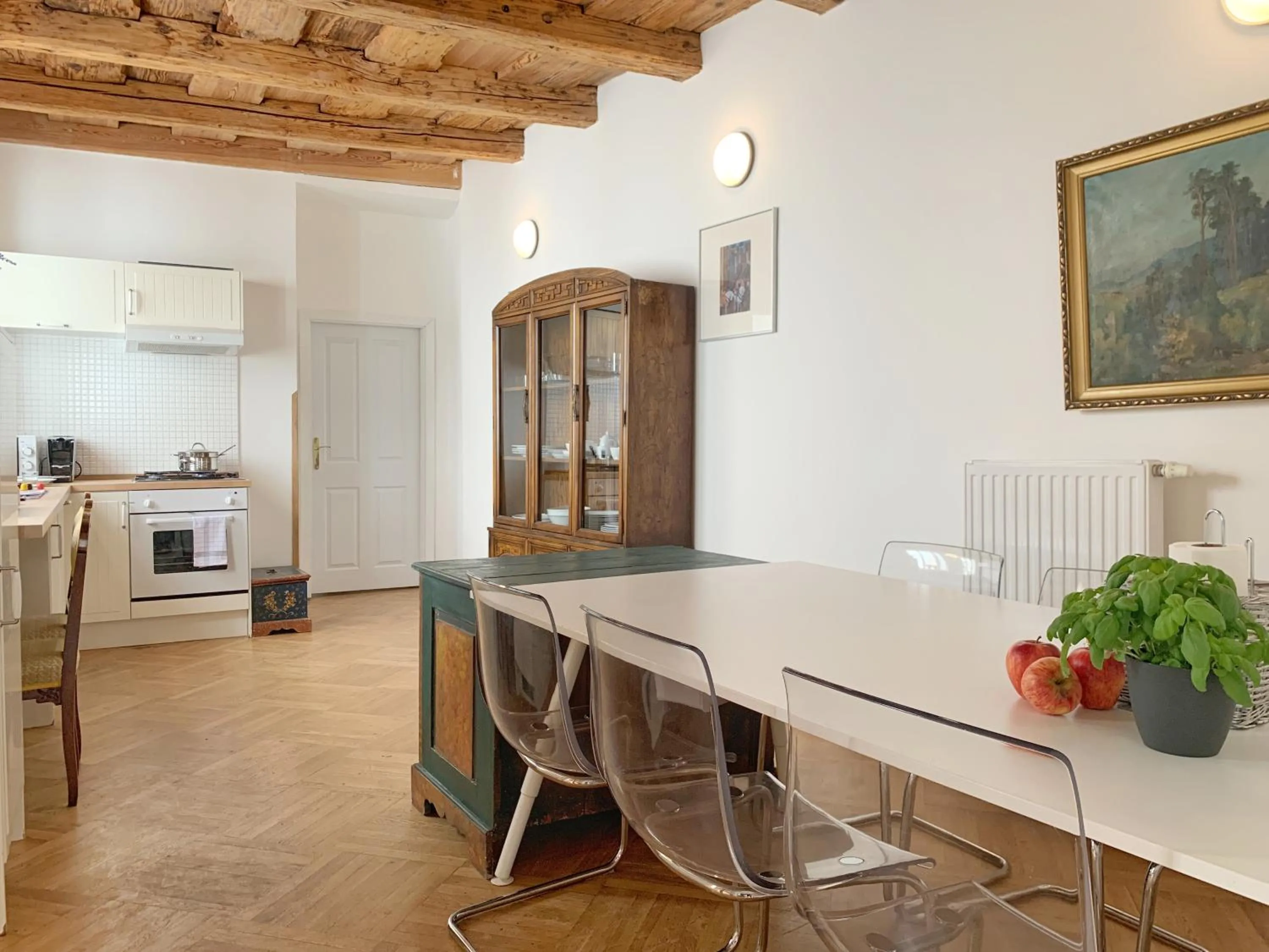 Kitchen or kitchenette in Small Luxury Palace Residence