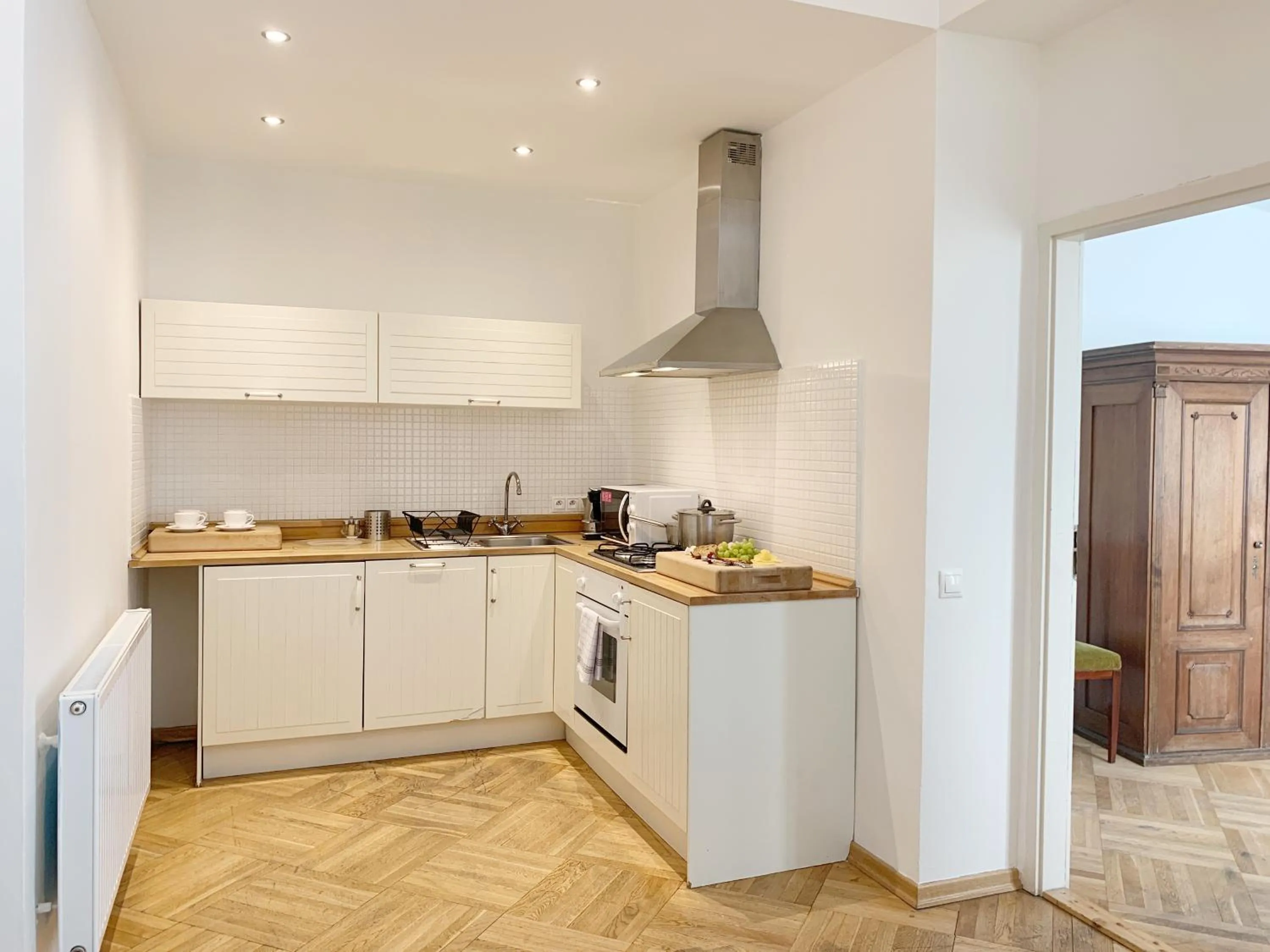 Kitchen or kitchenette in Small Luxury Palace Residence