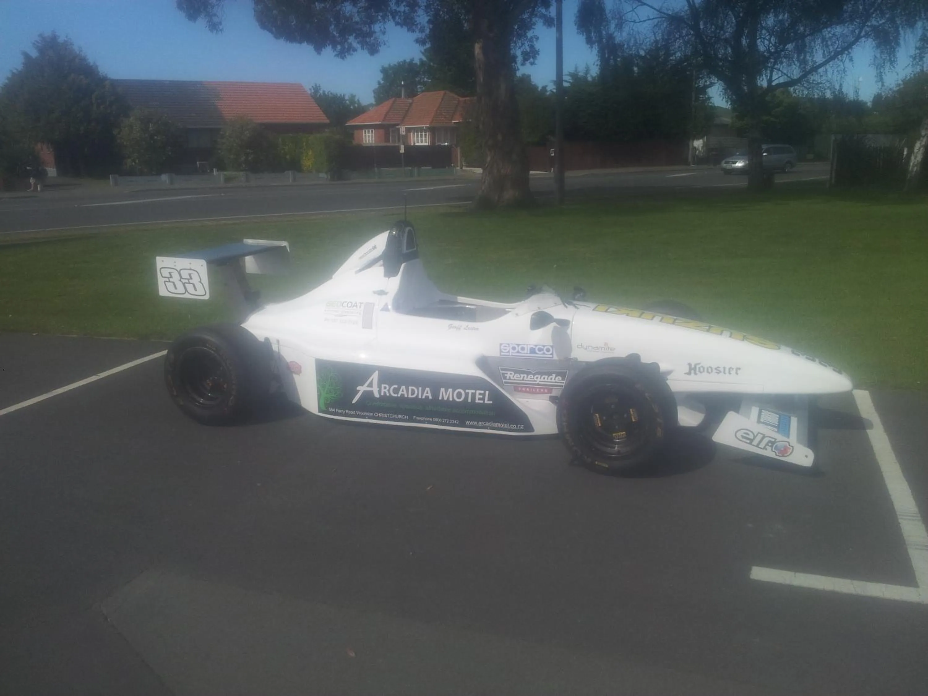 Property building in Arcadia Motel