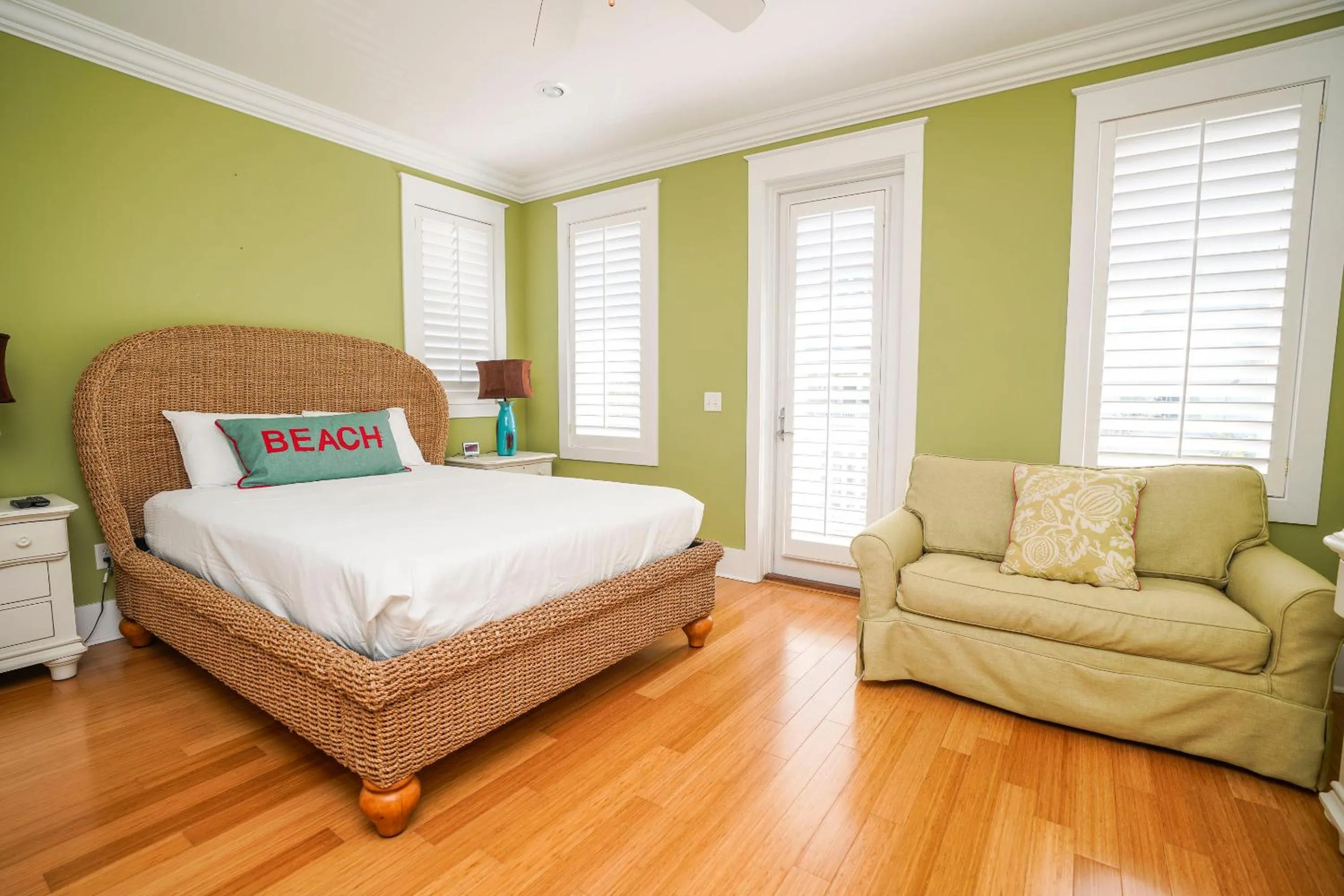 Bed in 30A Beach House - Sunny Daze by Panhandle Getaways