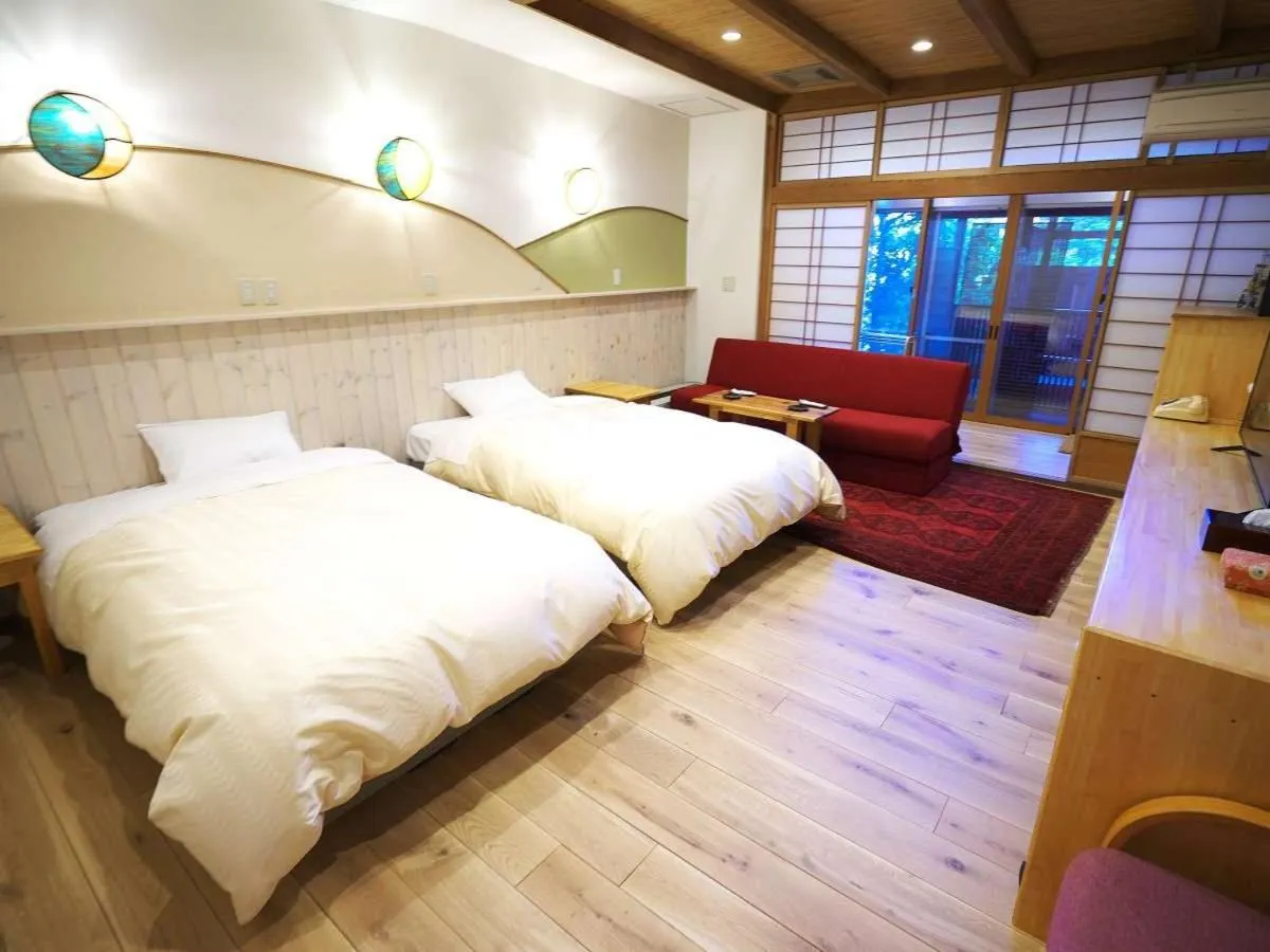 Bedroom, Bed in Kamiyamada Hotel