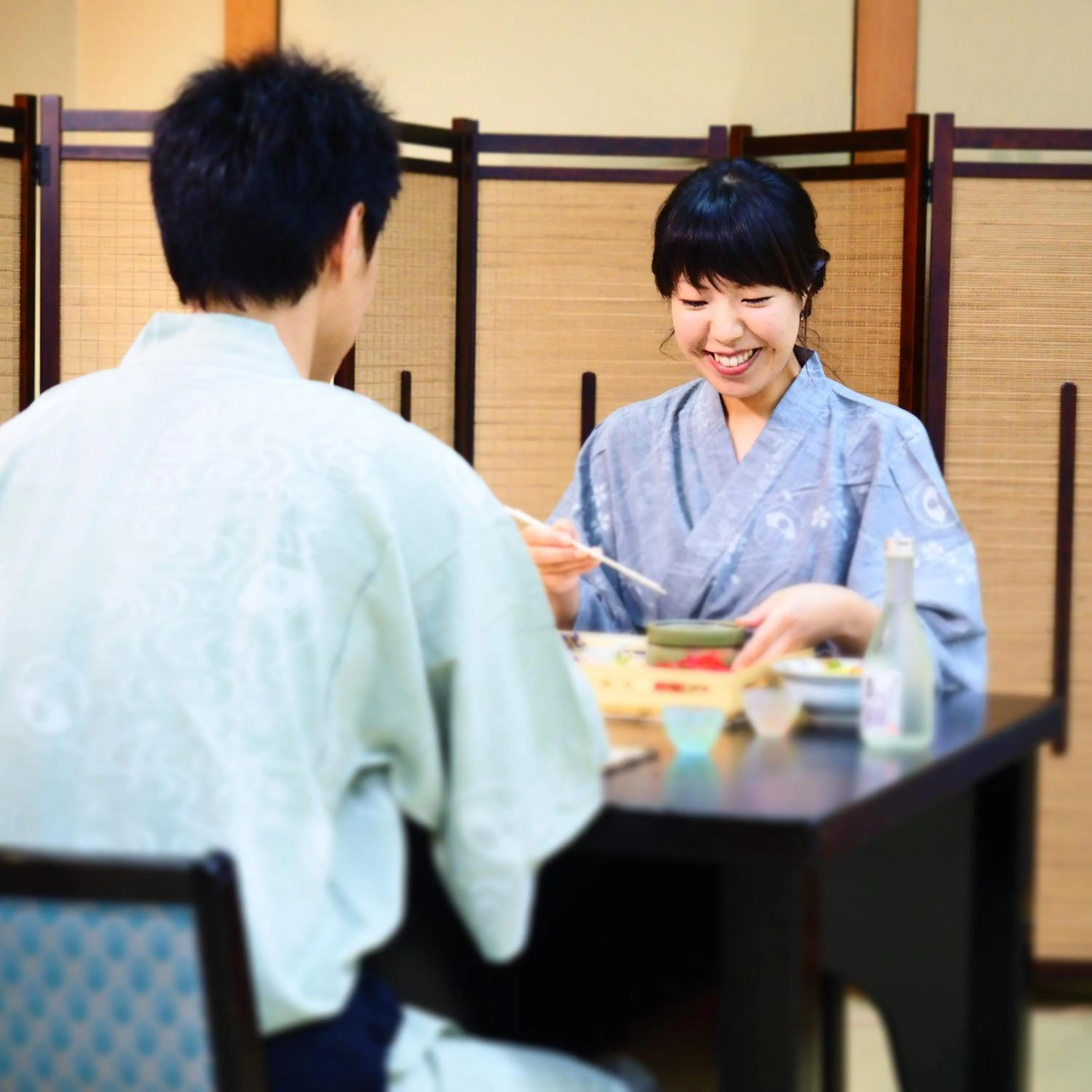 Guests in Kamiyamada Hotel