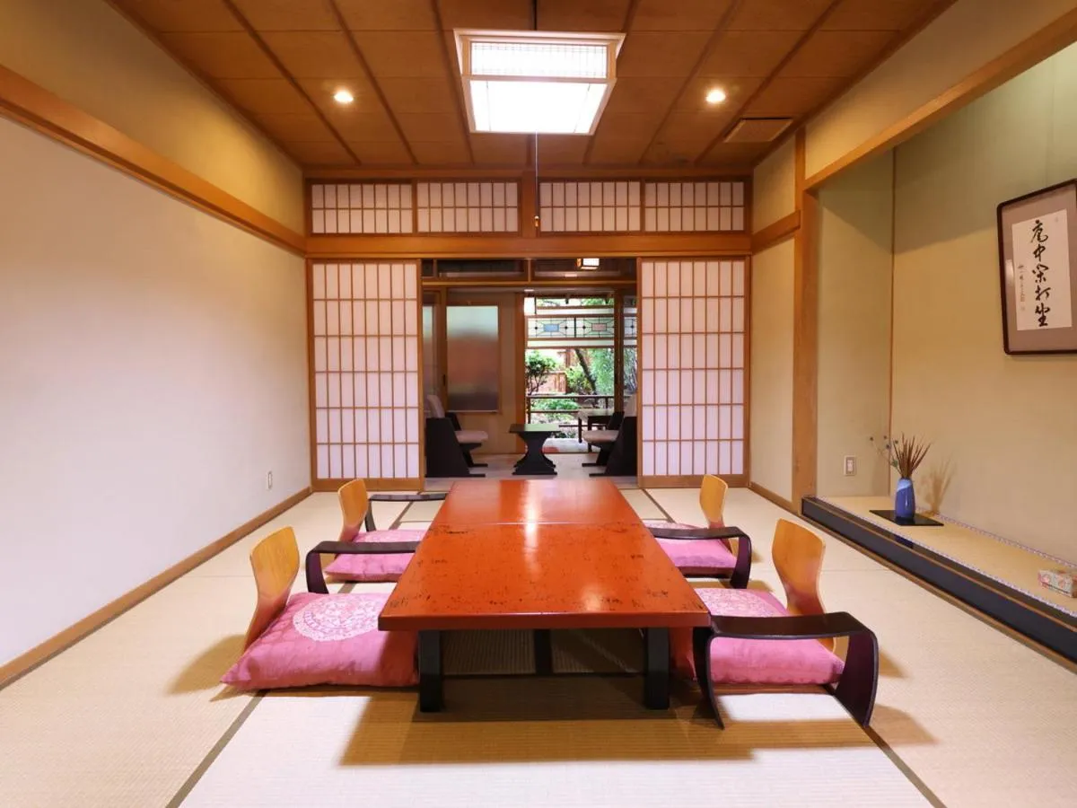 Seating area in Kamiyamada Hotel