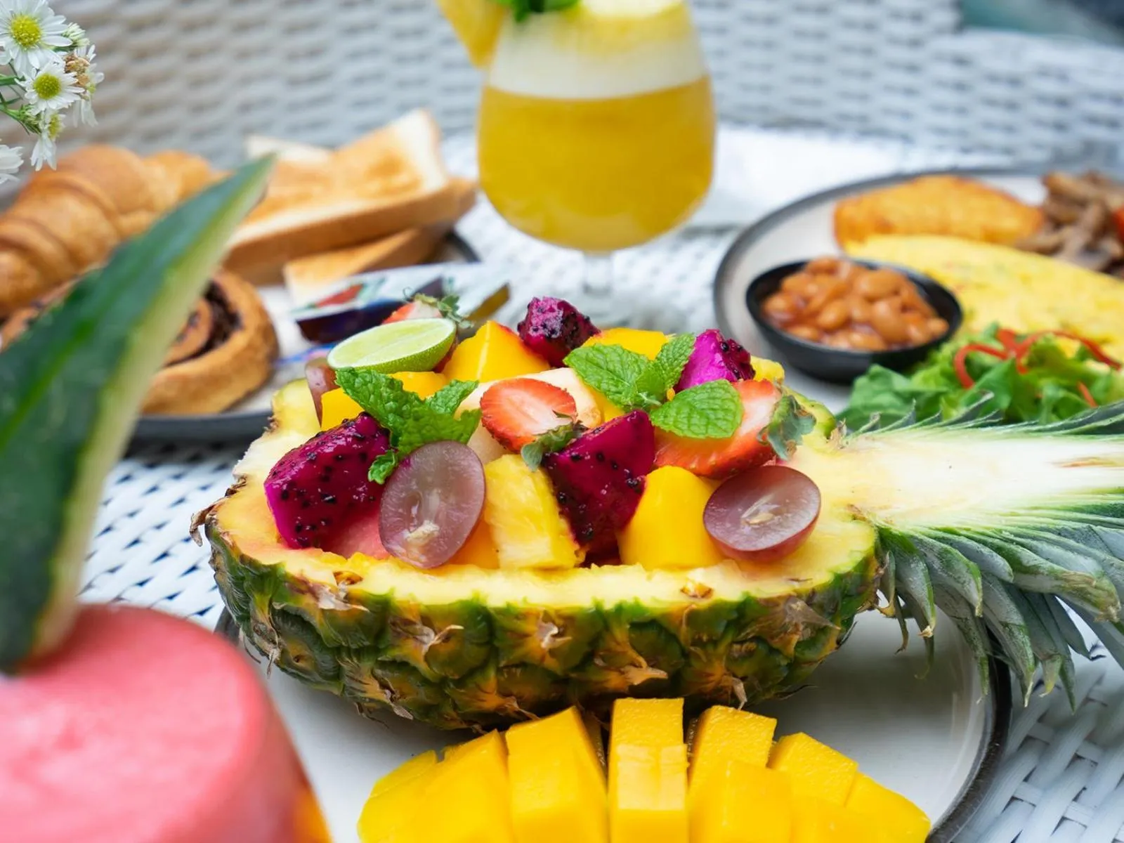 Food in Samaja Villas Seminyak