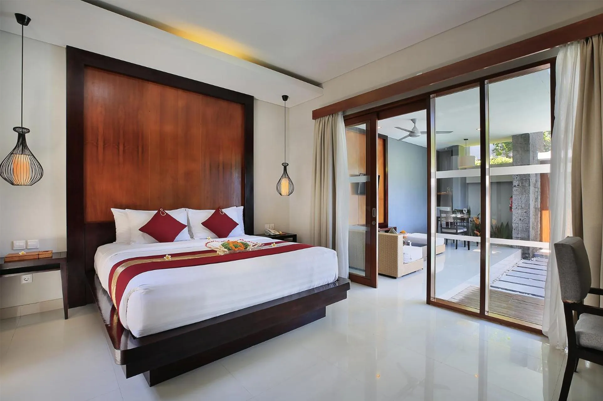 Bedroom, Bed in Samaja Villas Seminyak