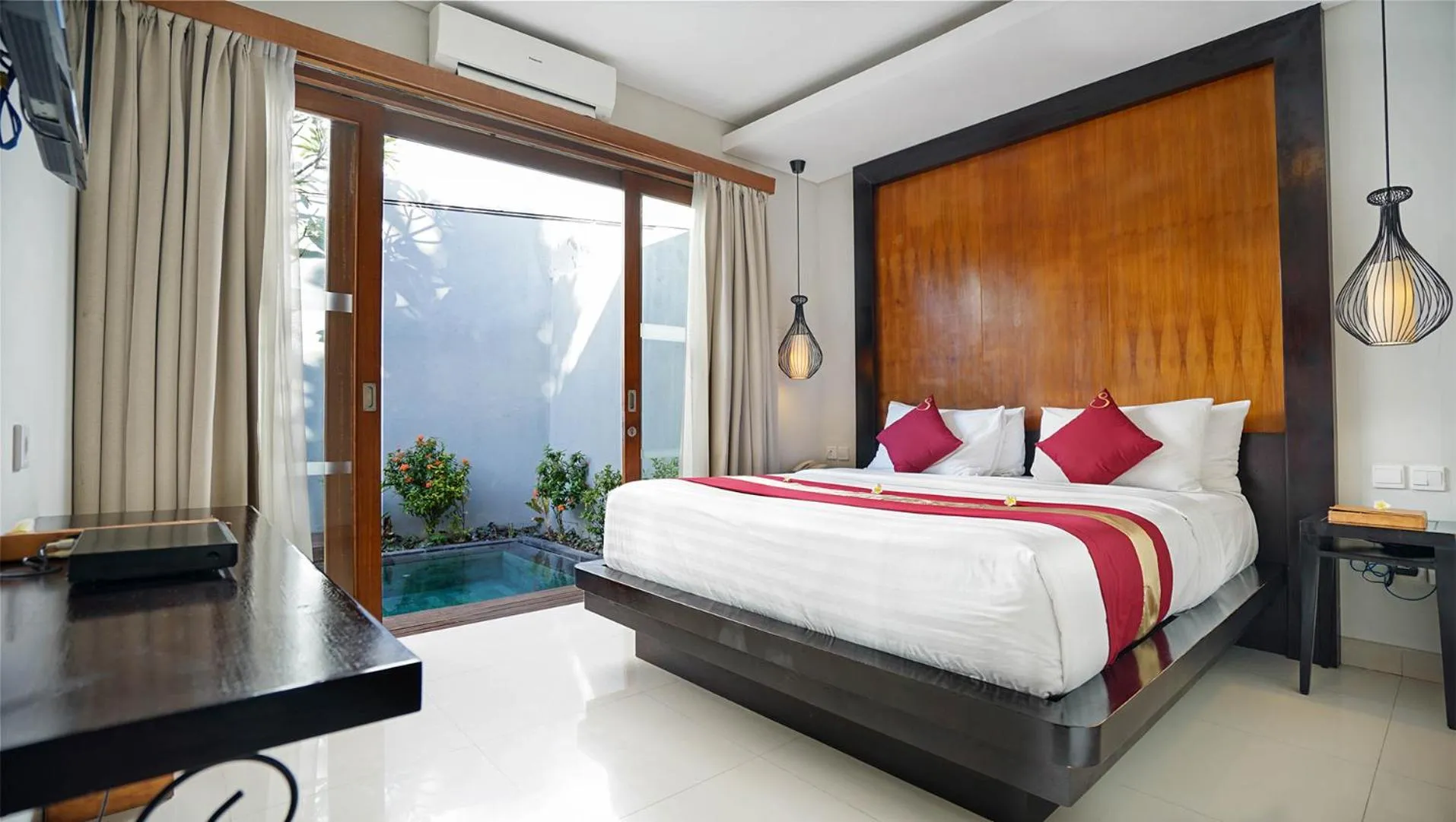 Bedroom, Bed in Samaja Villas Seminyak