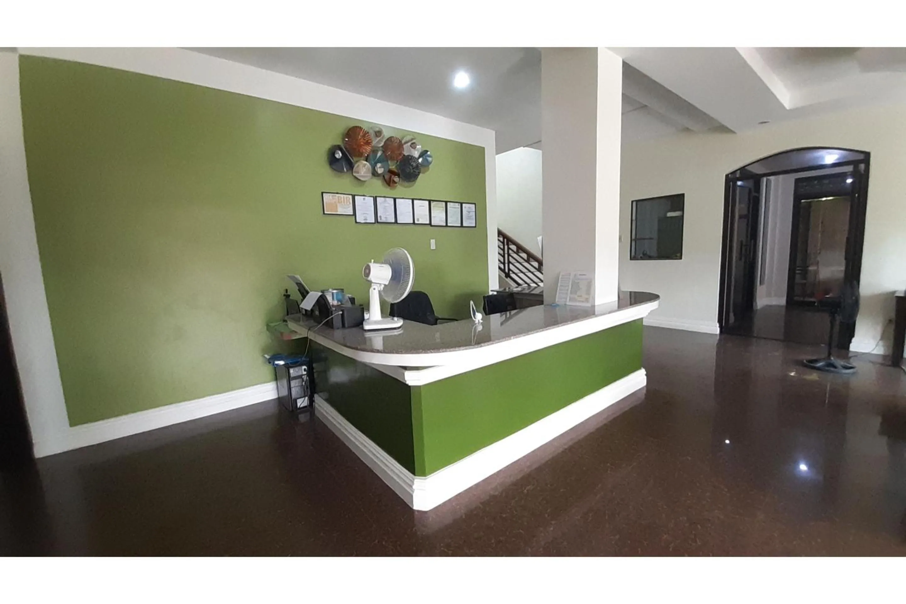 Lobby or reception in Adelaida Pensionne Hotel