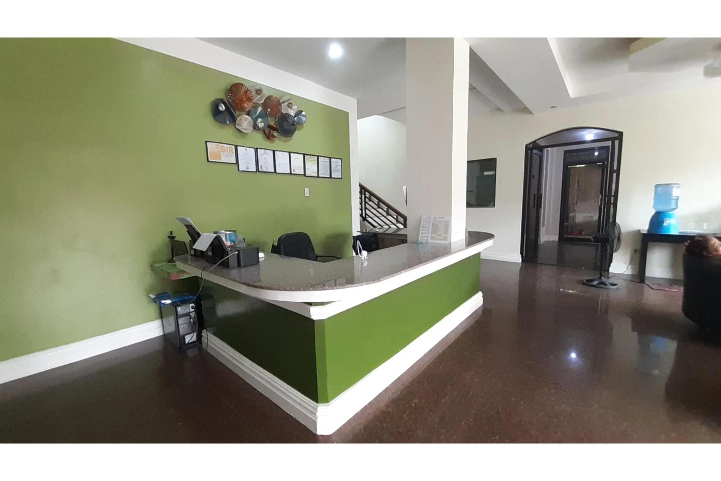 Lobby or reception in Adelaida Pensionne Hotel