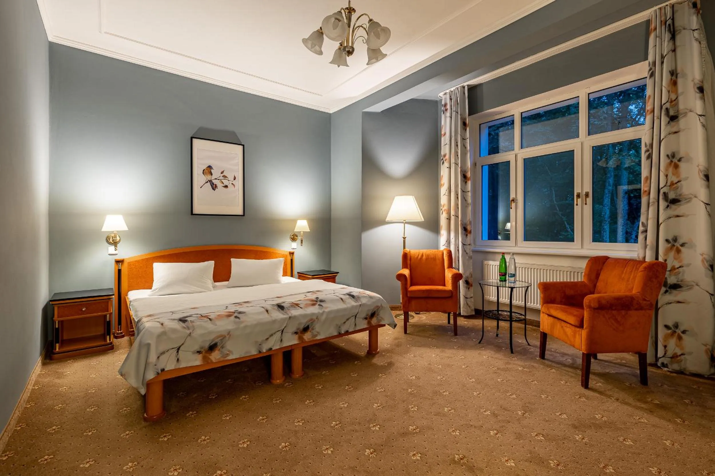 Bed in Spa & Wellness Hotel Silva