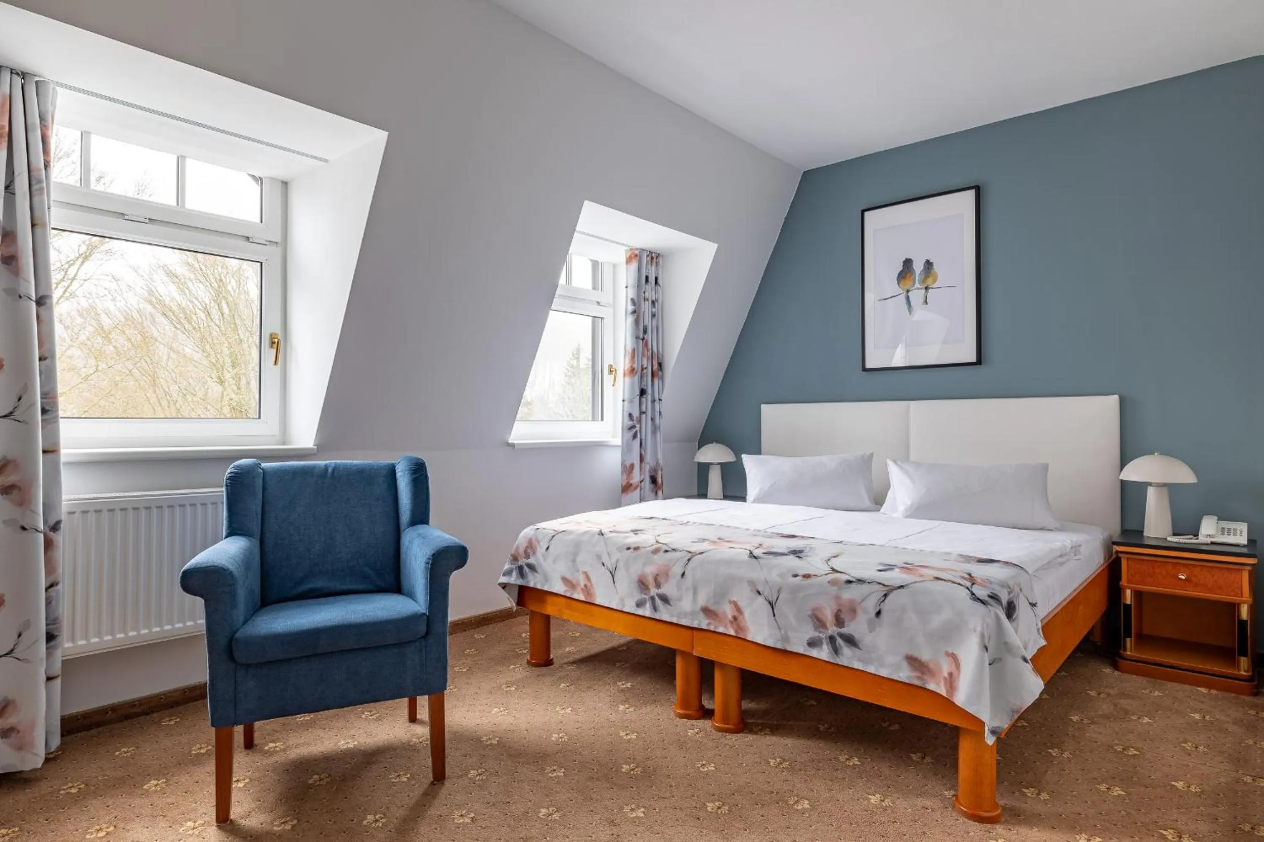 Bed in Spa & Wellness Hotel Silva