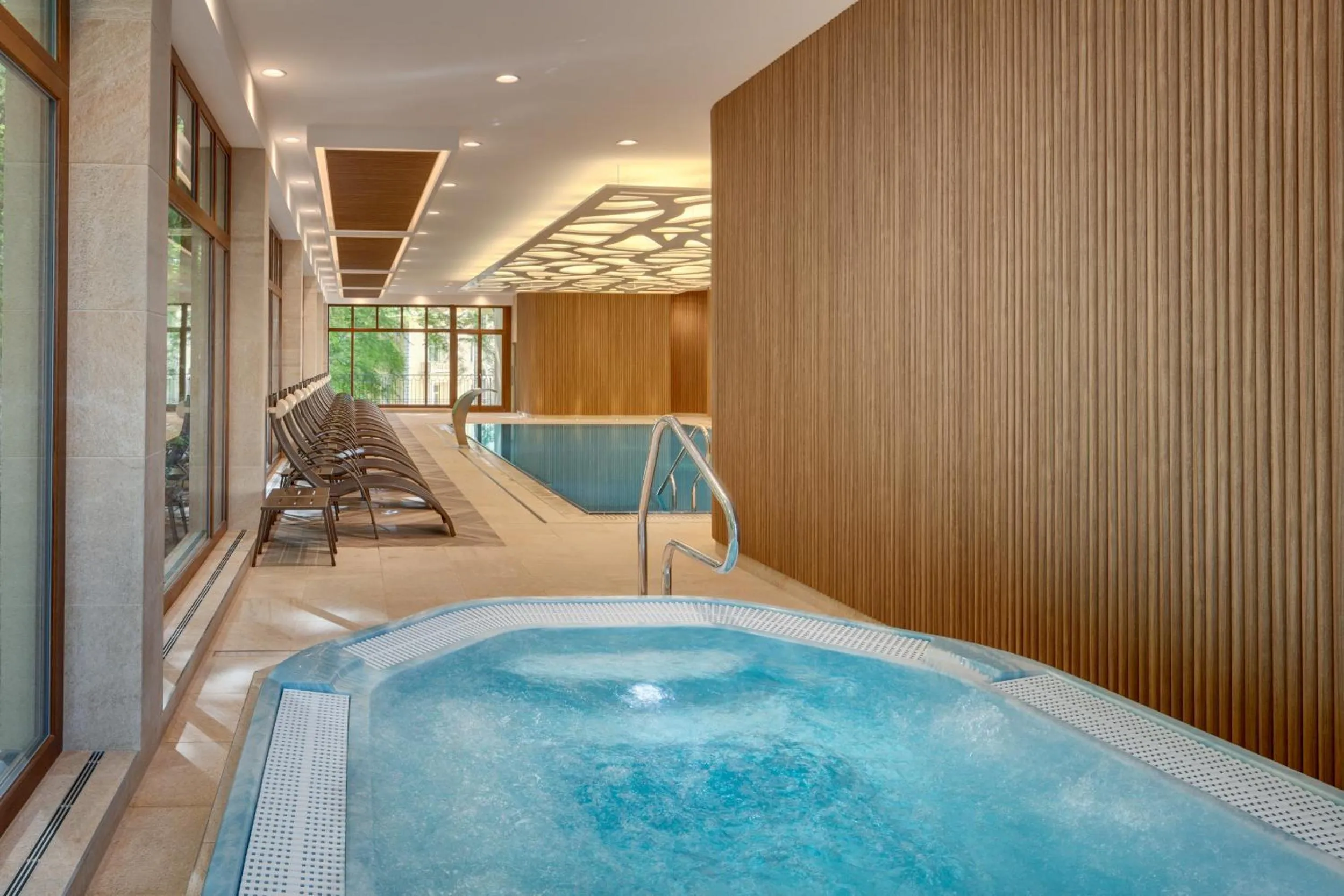 Swimming pool in Spa & Wellness Hotel Silva