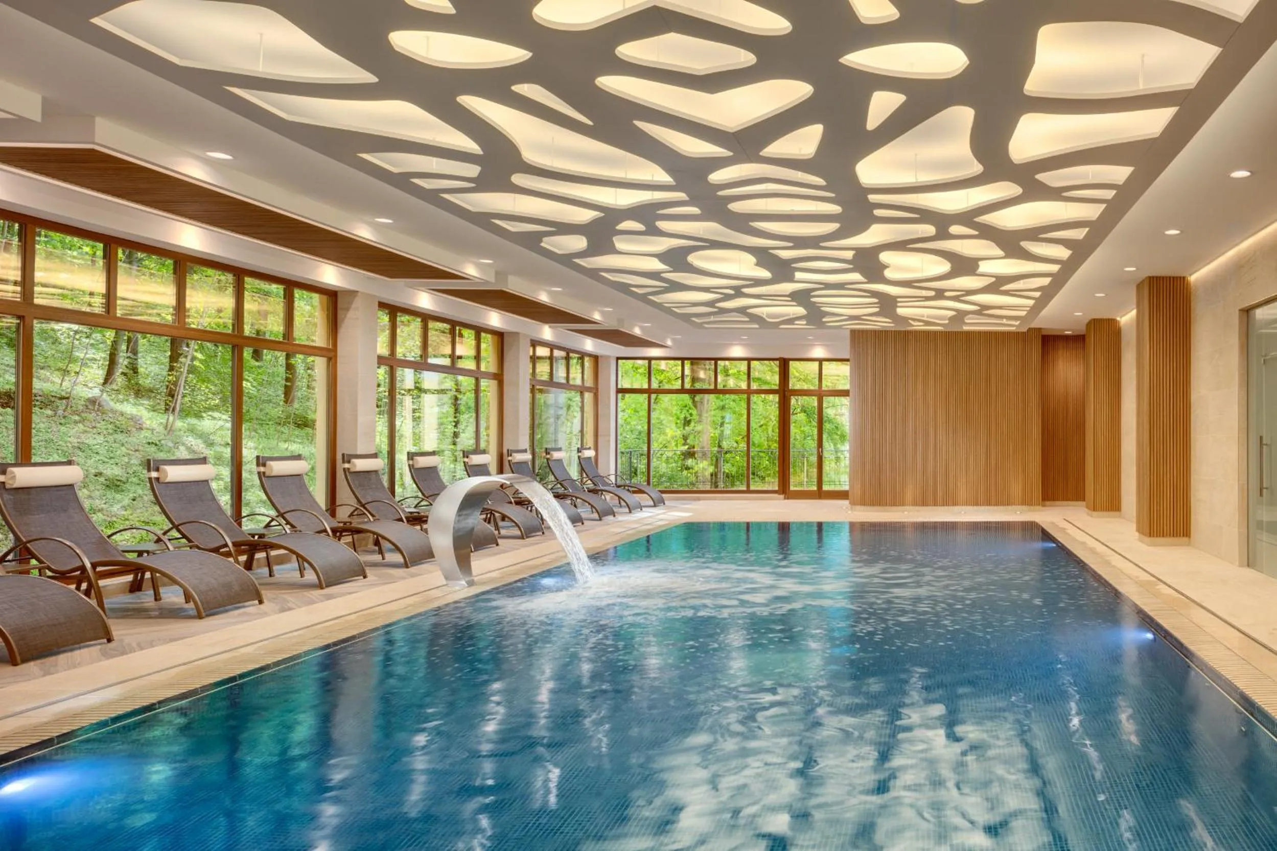 Swimming pool in Spa & Wellness Hotel Silva