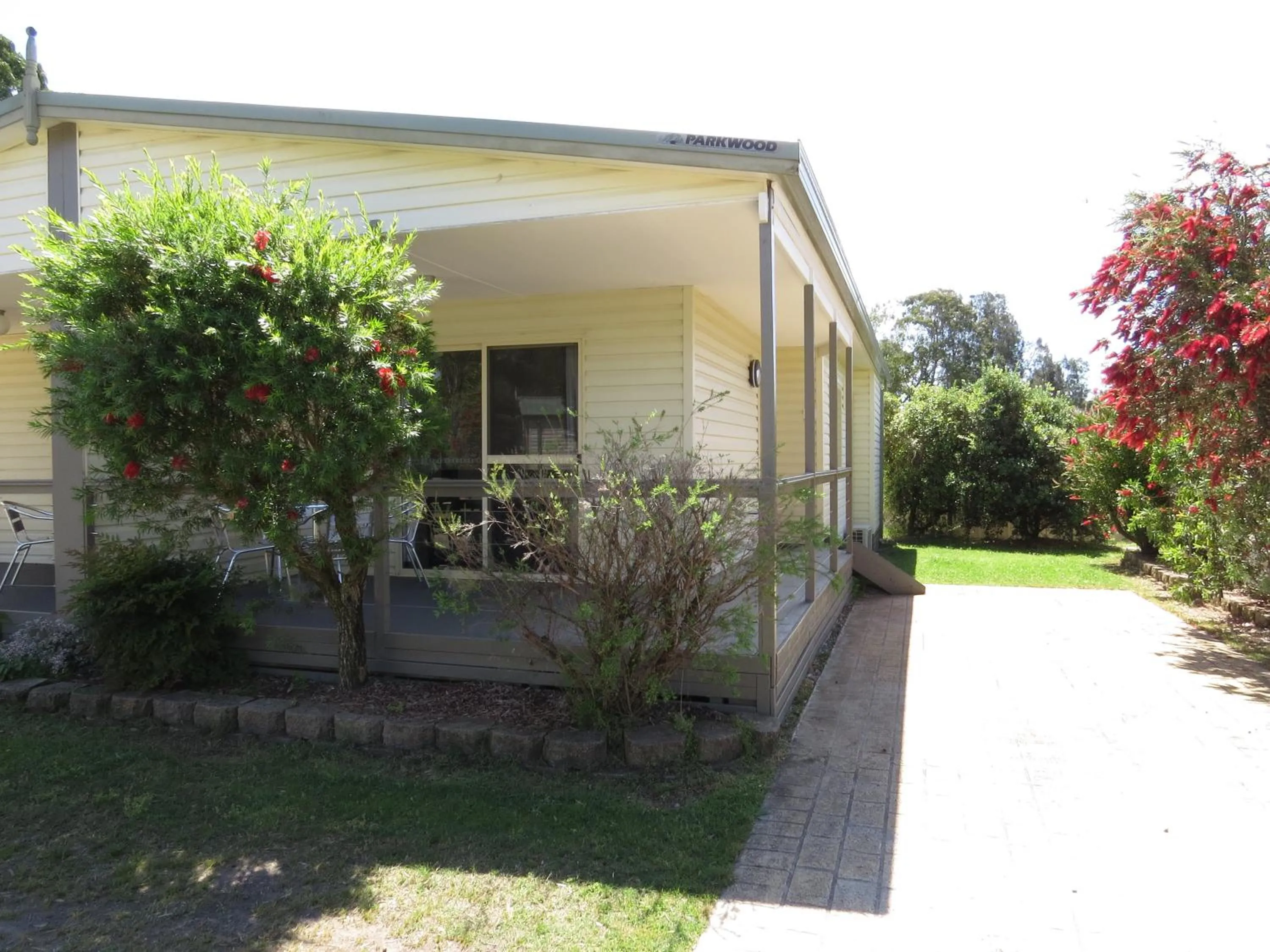 Balcony/Terrace in BIG4 Karuah Jetty Holiday Park