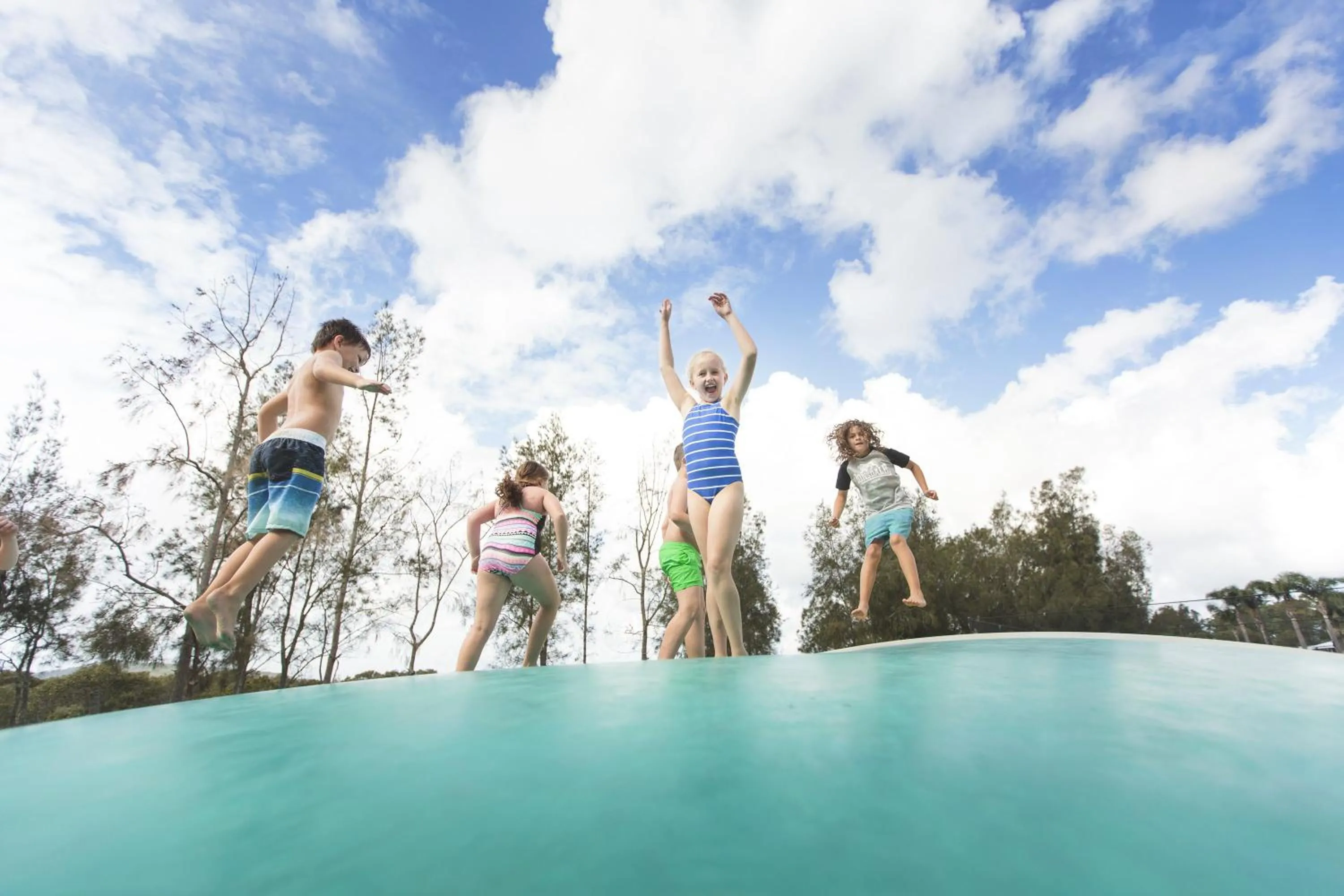 Children play ground in BIG4 Karuah Jetty Holiday Park