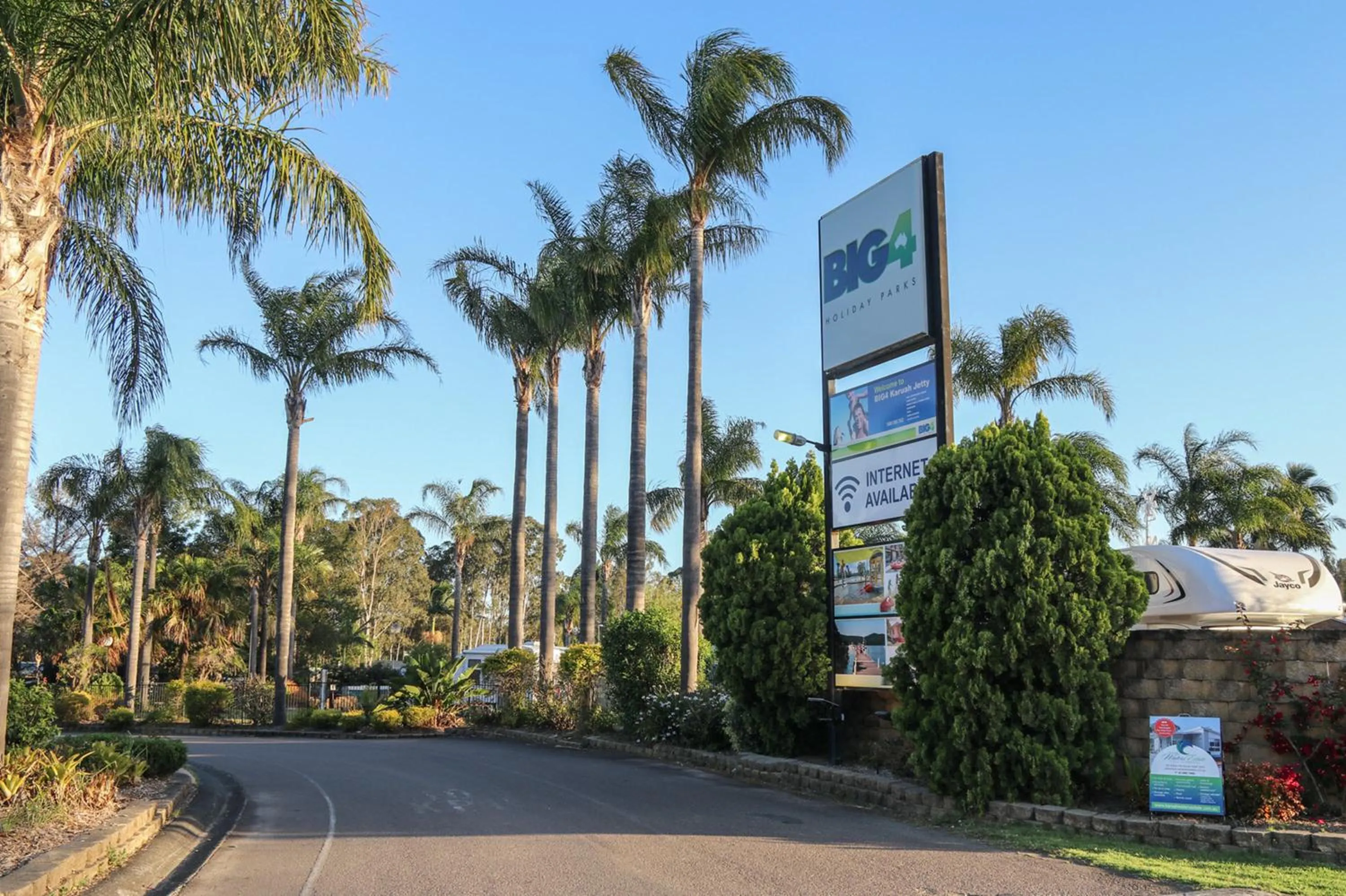 Property building in BIG4 Karuah Jetty Holiday Park