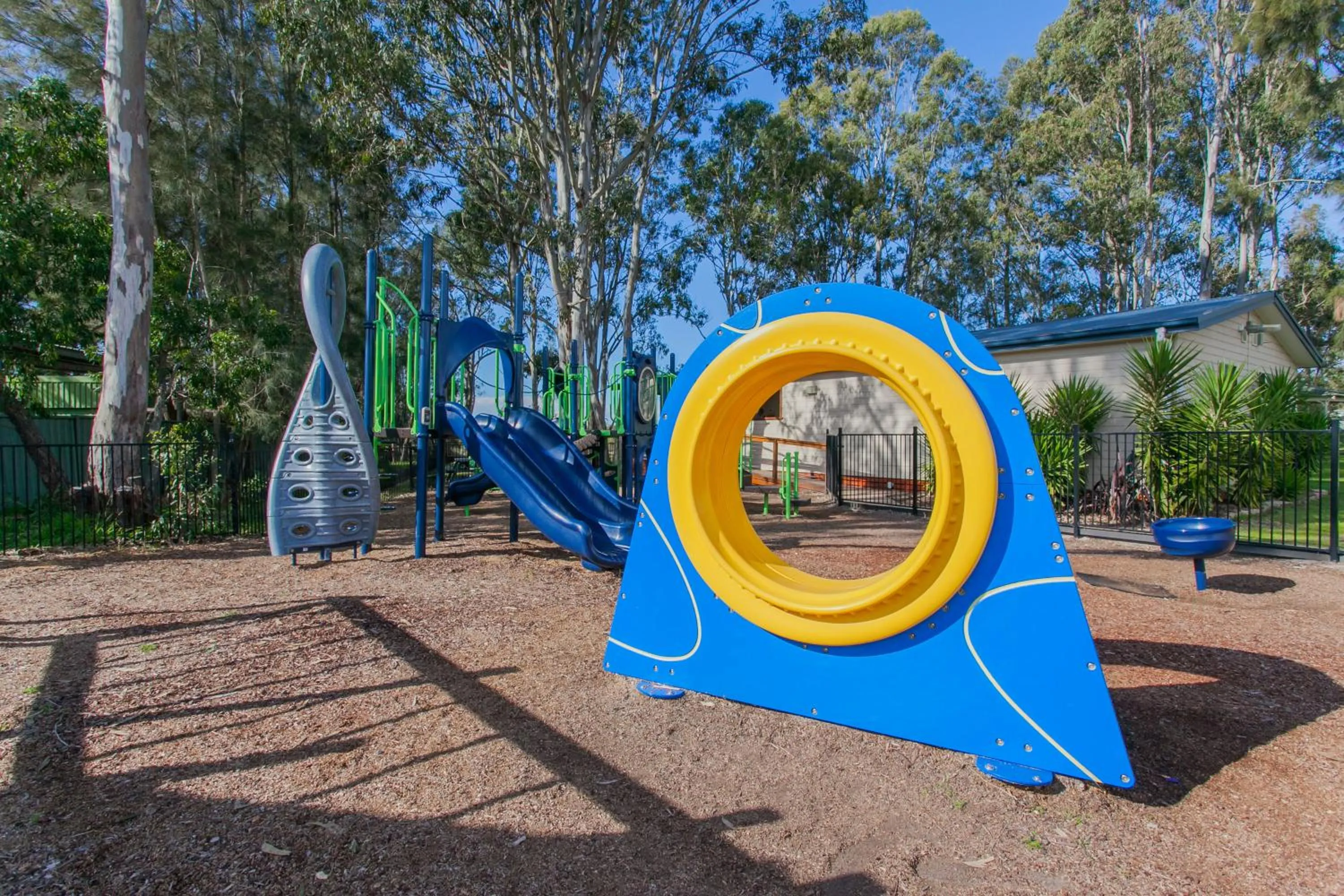 Children play ground in BIG4 Karuah Jetty Holiday Park