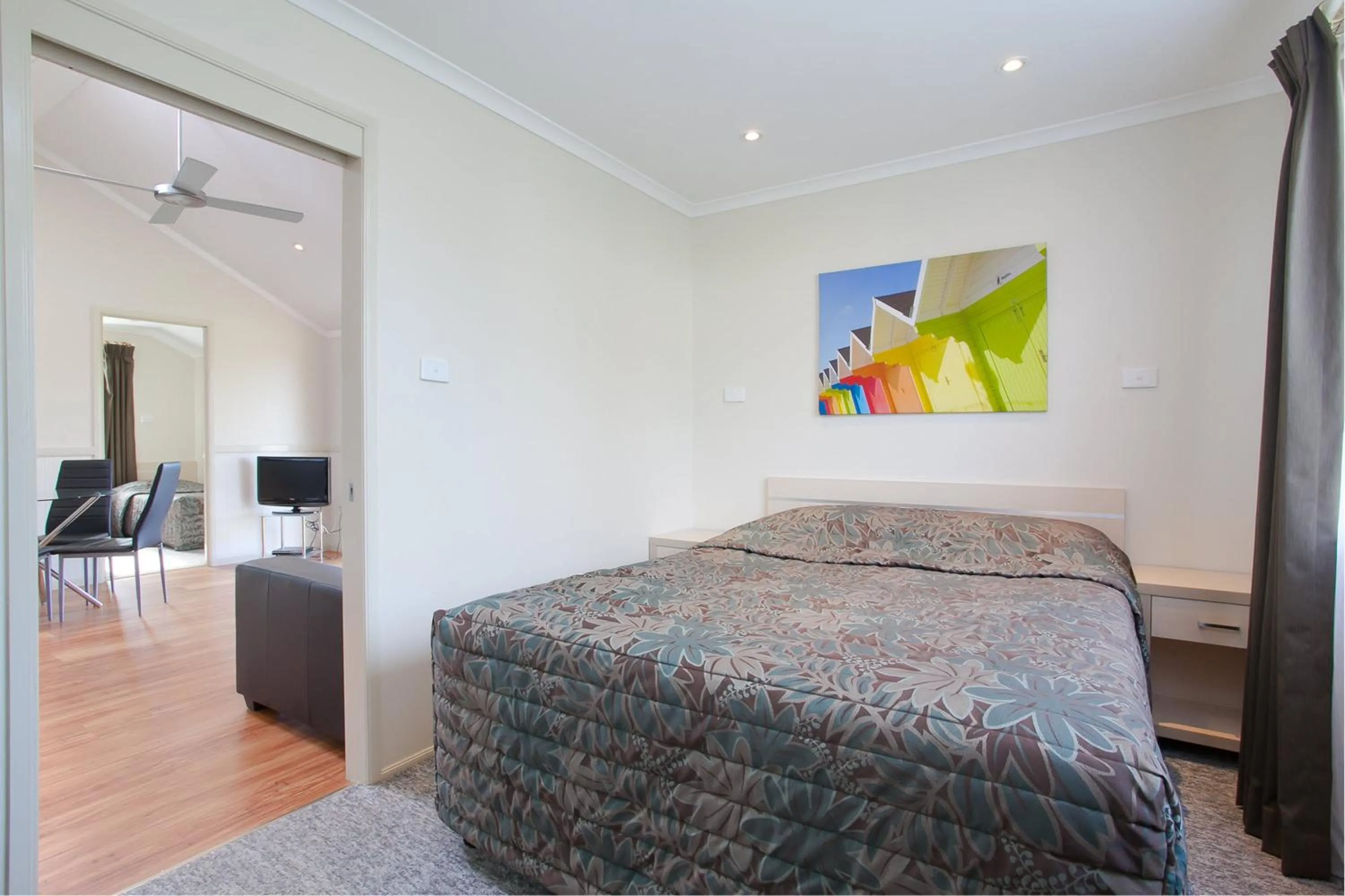 Bedroom, Bed in BIG4 Karuah Jetty Holiday Park