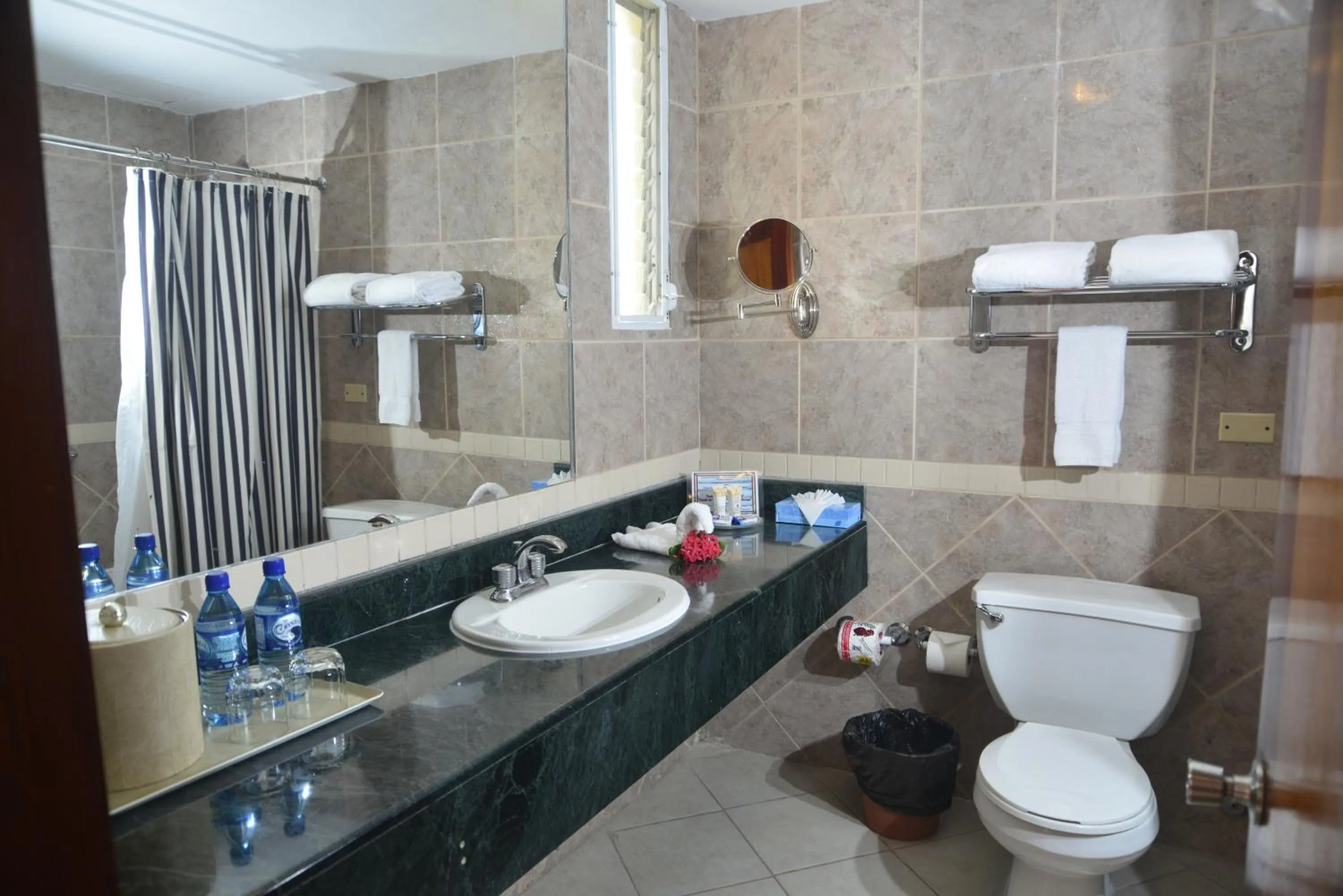 Shower in Ramada by Wyndham Princess Belize City