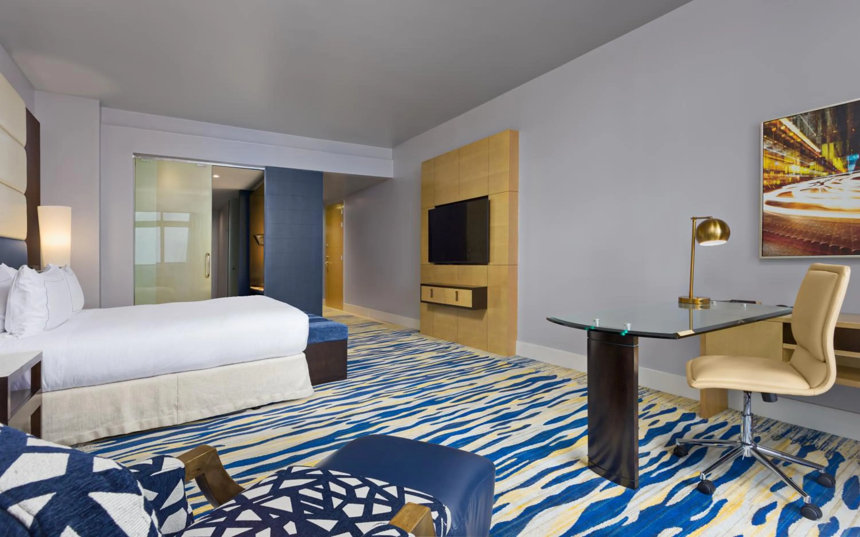 Bed in Hilton Panama