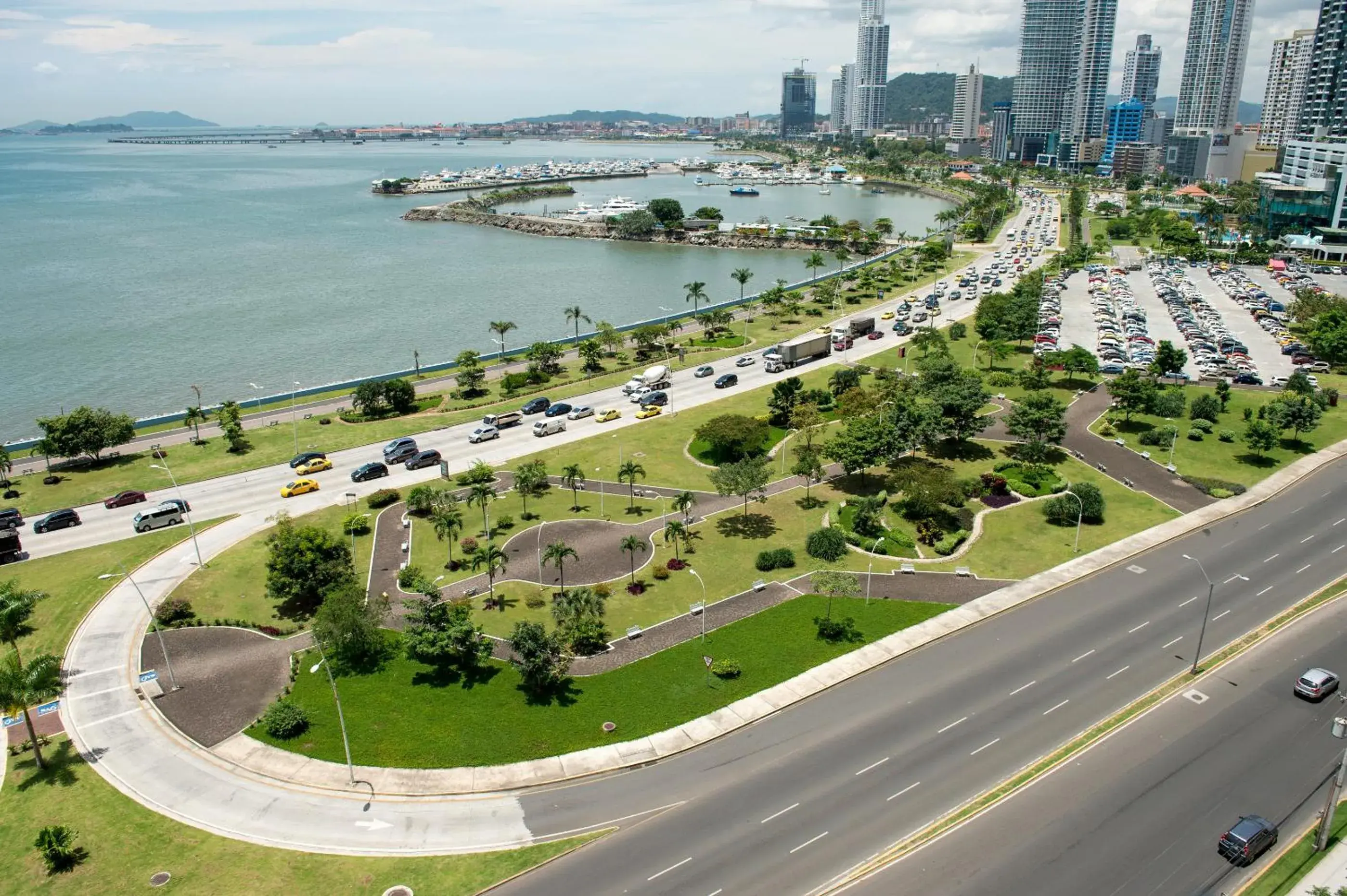 Premium Double Room with Two Double Beds and Ocean View in Hilton Panama Premium Double Room with Two Double Beds and Ocean View in Hilton Panama