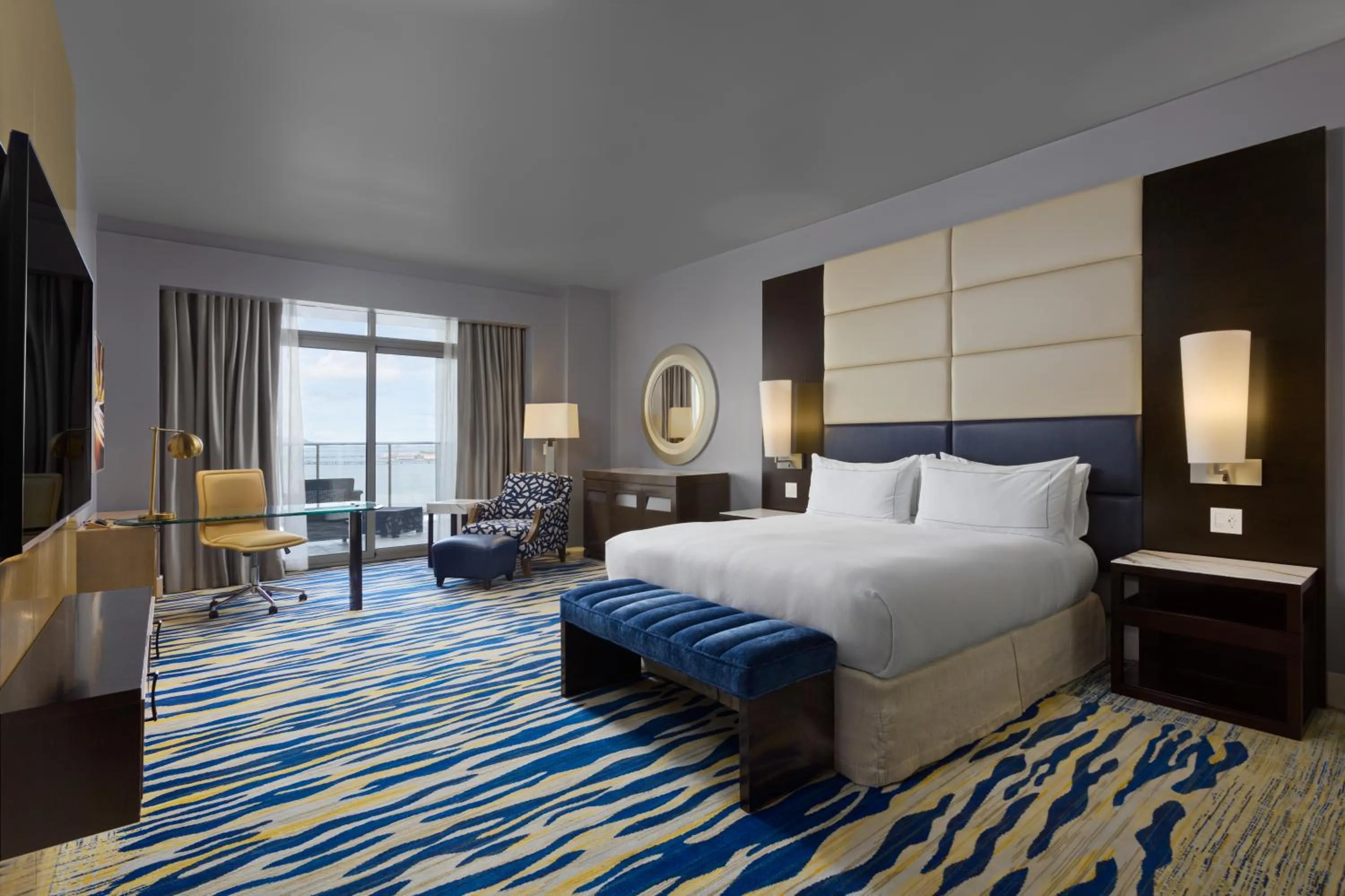 Bed in Hilton Panama