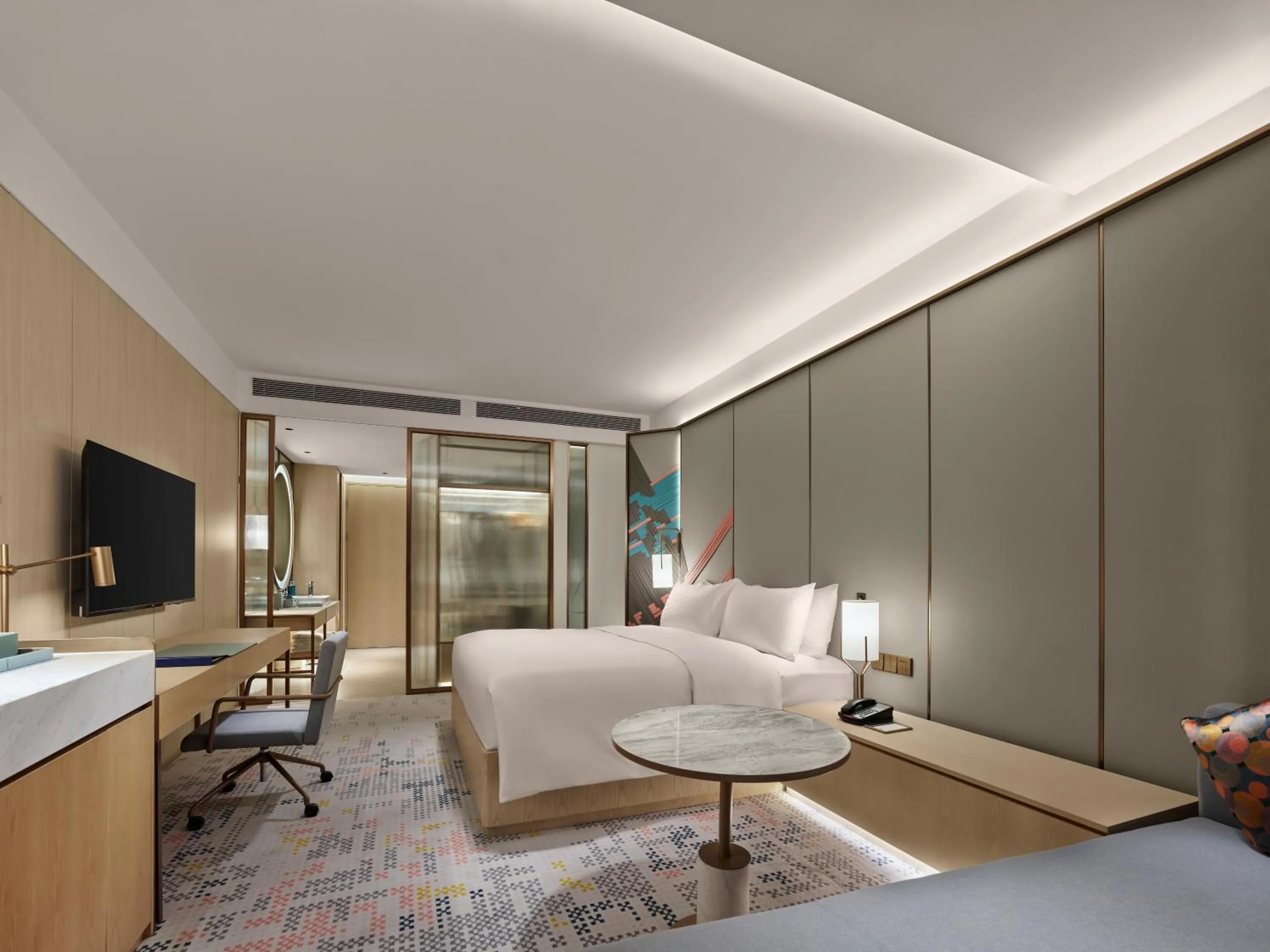 Property building, Bed in Doubletree By Hilton Nanning Wuxiang