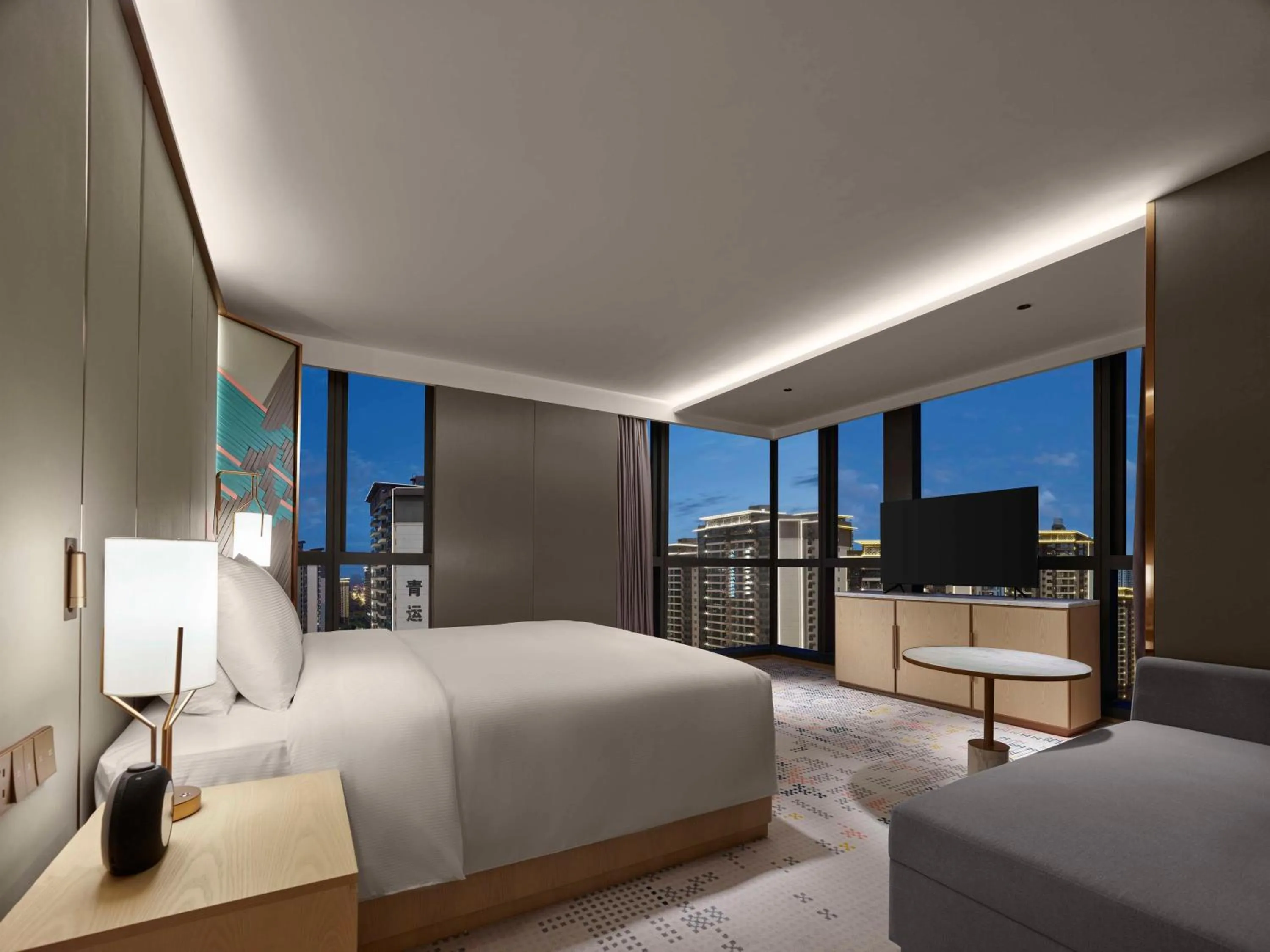 Bed in Doubletree By Hilton Nanning Wuxiang