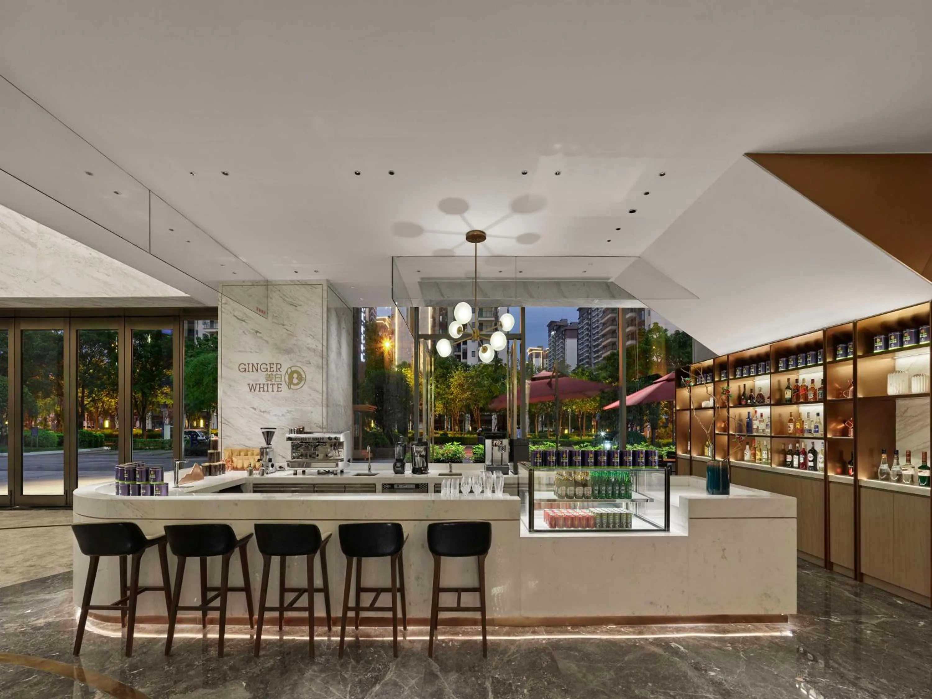 Lounge or bar in Doubletree By Hilton Nanning Wuxiang