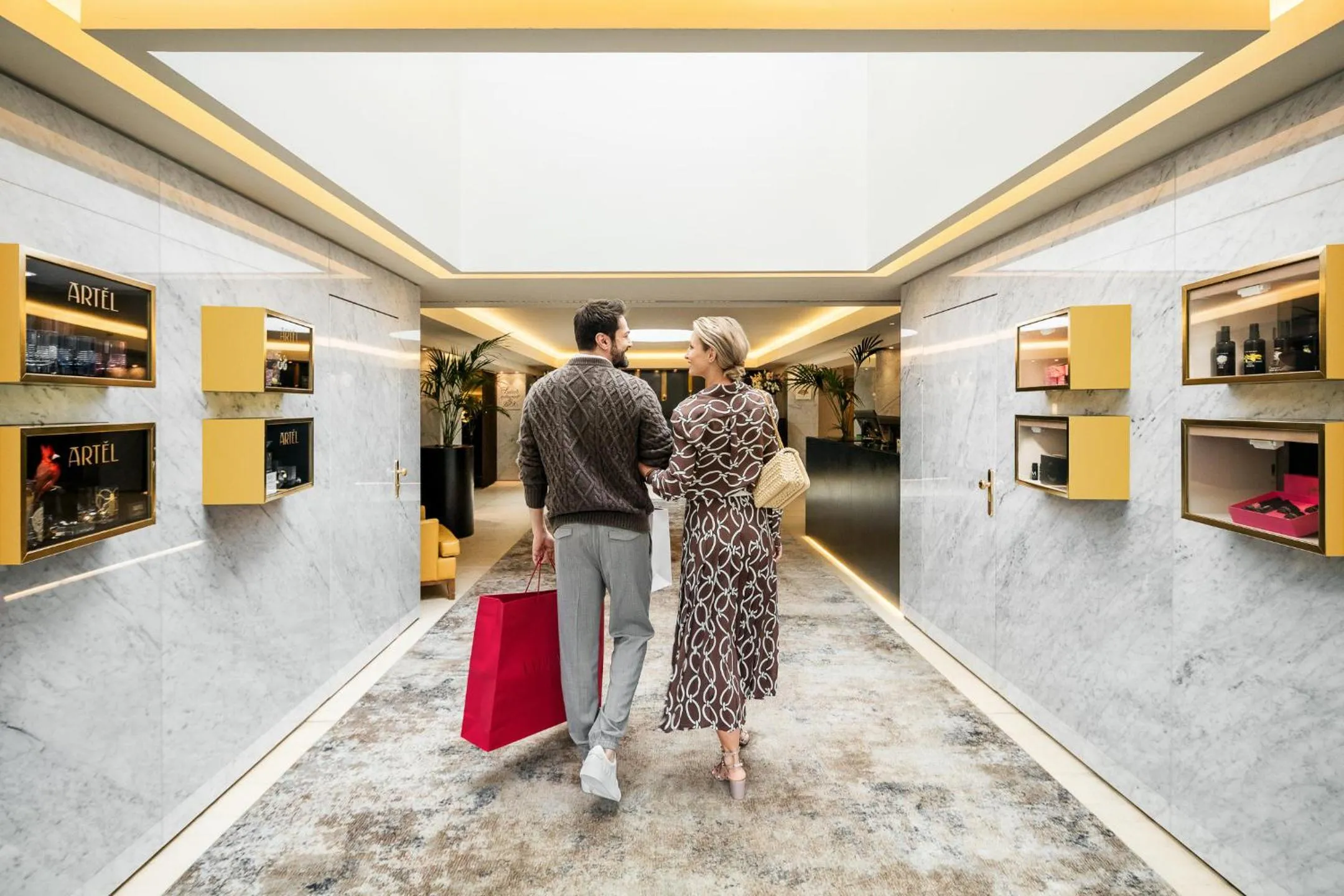 Decorative detail in Mandarin Oriental, Prague