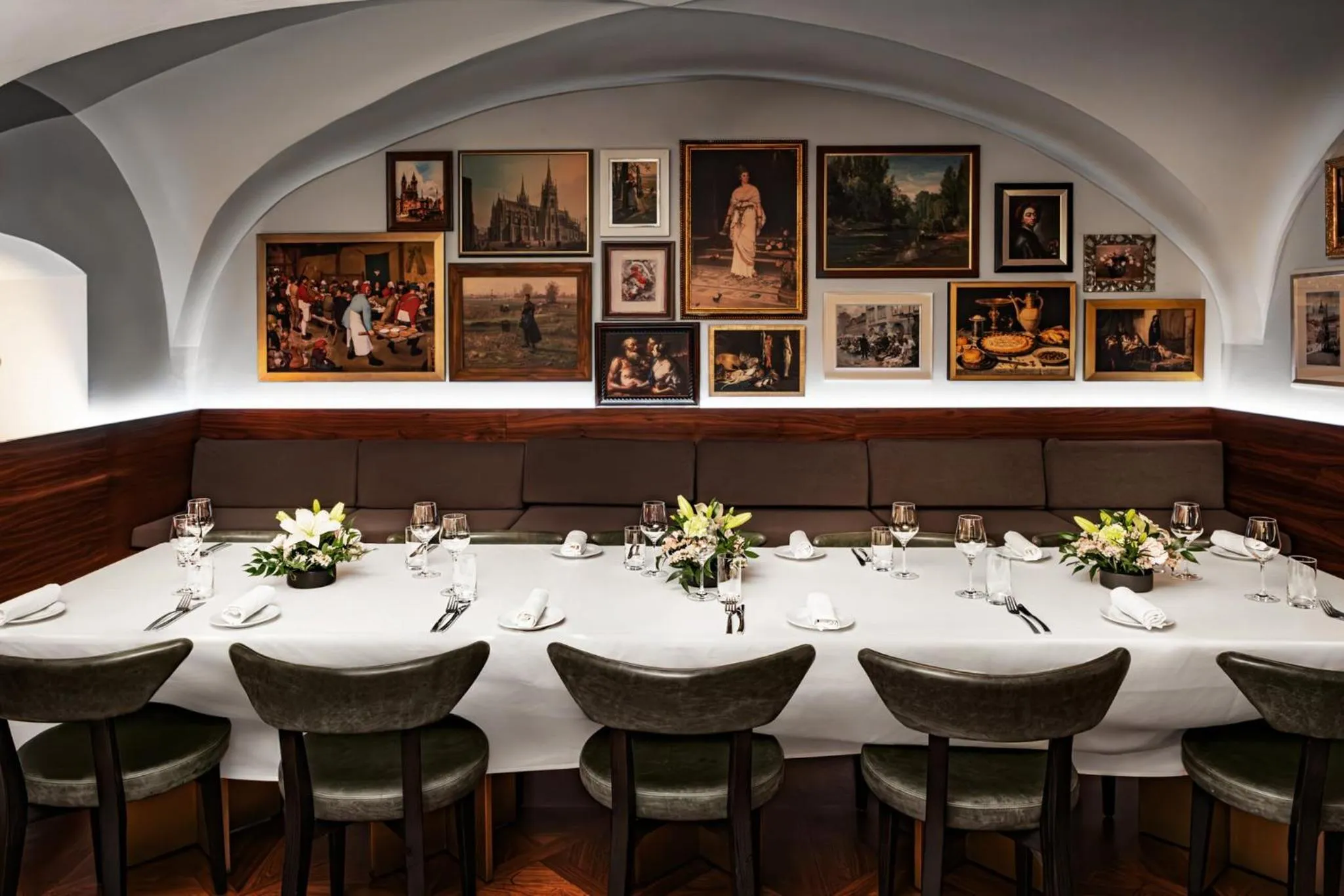Bedroom in Mandarin Oriental, Prague