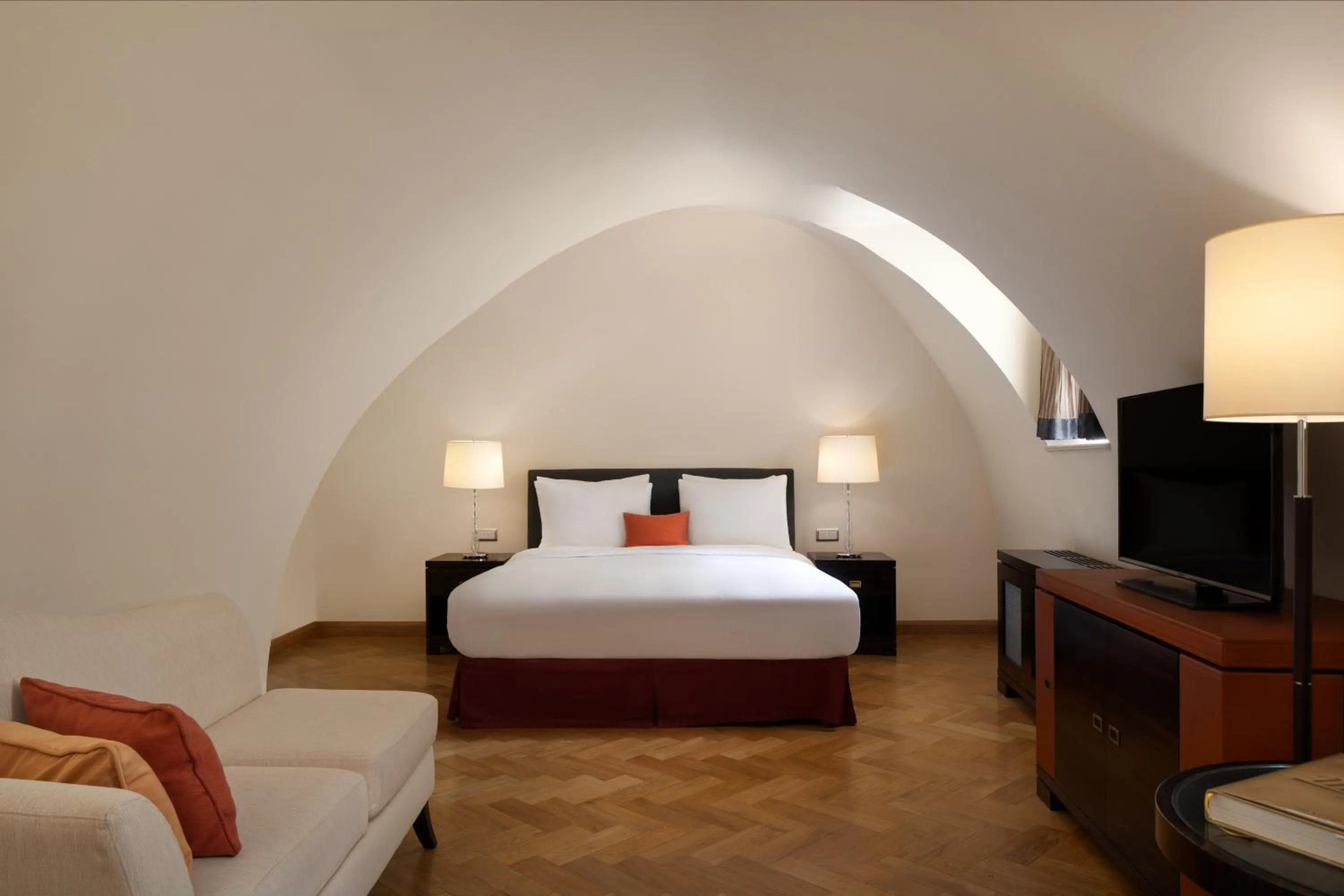 Bedroom, Bed in Mandarin Oriental, Prague