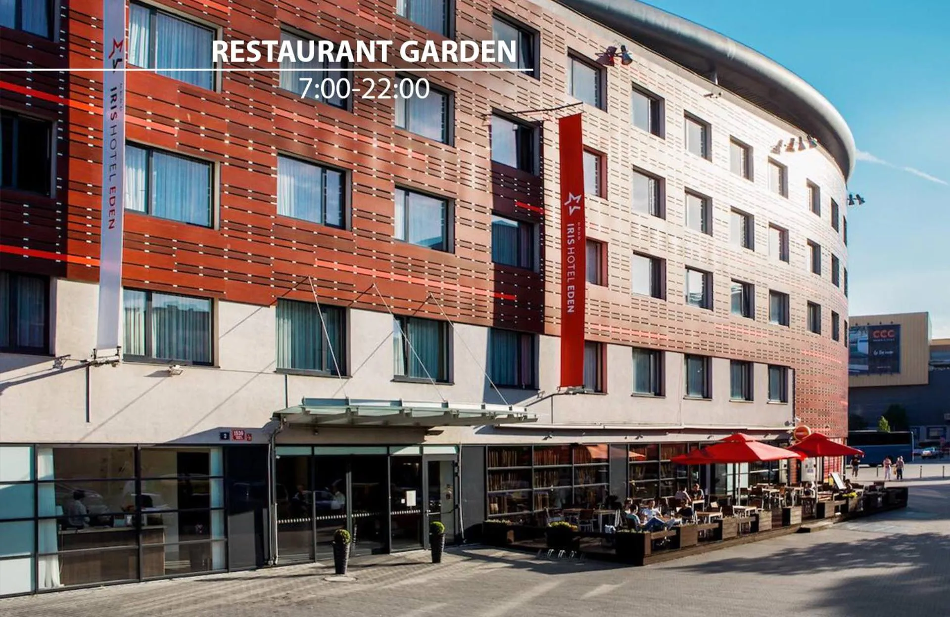 Patio in Iris Hotel Eden - Czech Leading Hotels